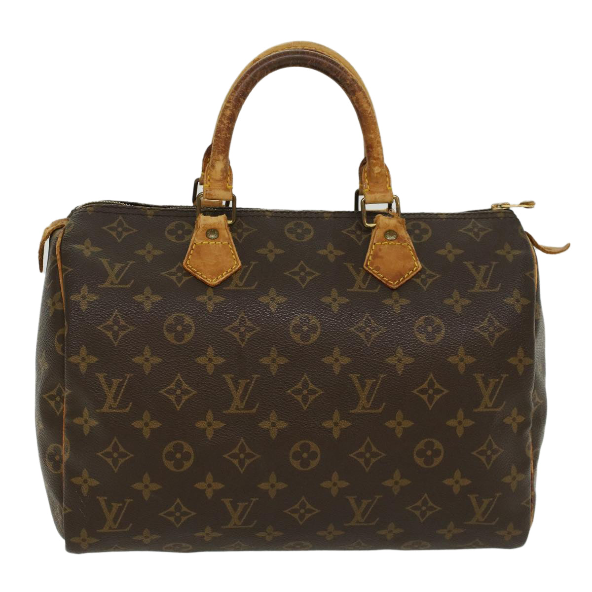 LOUIS VUITTON Monogram Speedy 30 Hand Bag M41526 LV Auth 45528