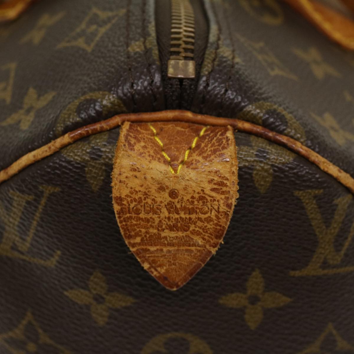 LOUIS VUITTON Monogram Speedy 30 Hand Bag M41526 LV Auth 45528