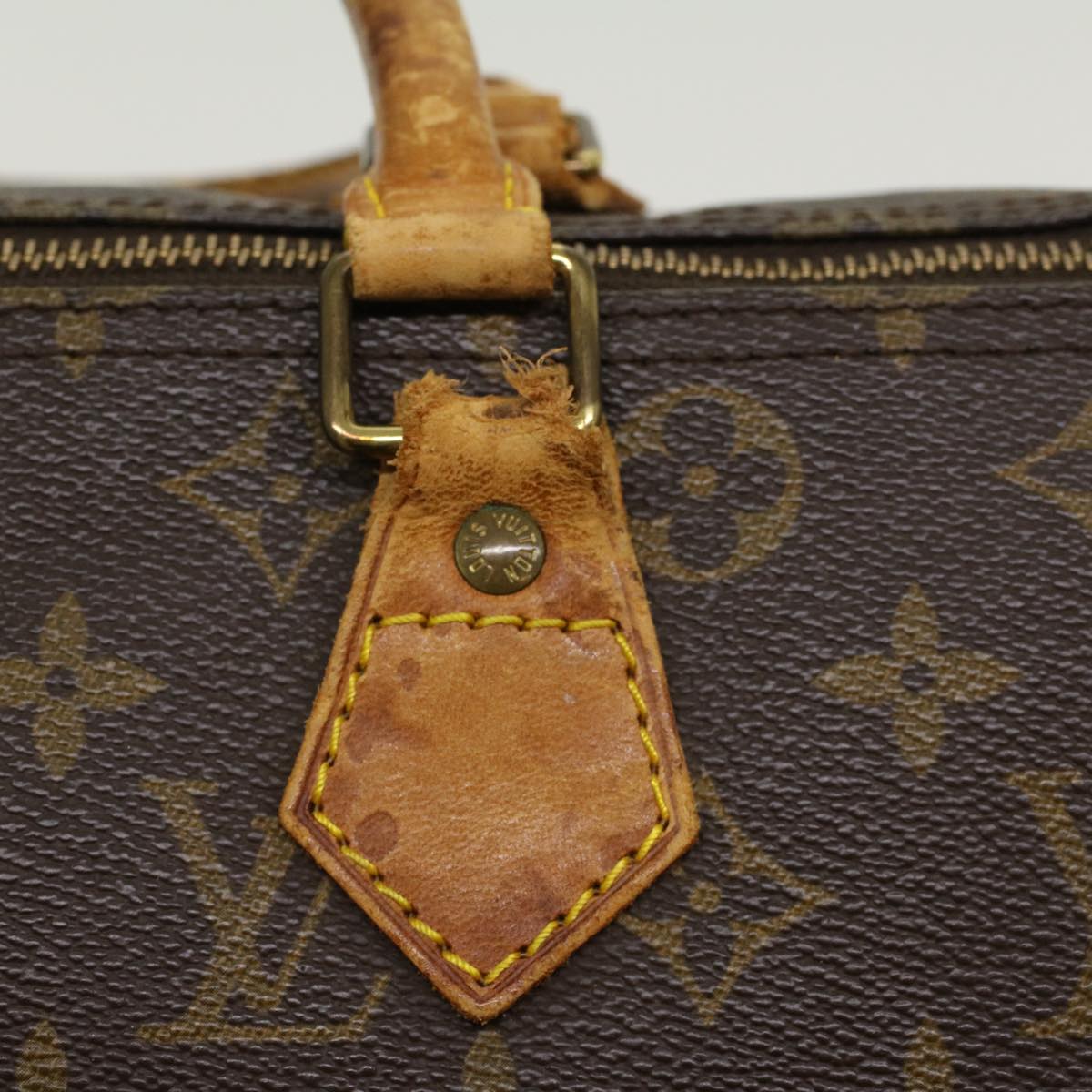 LOUIS VUITTON Monogram Speedy 30 Hand Bag M41526 LV Auth 45528