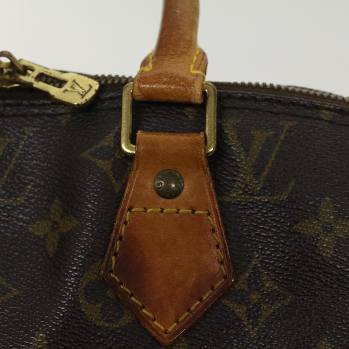 LOUIS VUITTON Monogram Alma Hand Bag M51130 LV Auth 45613