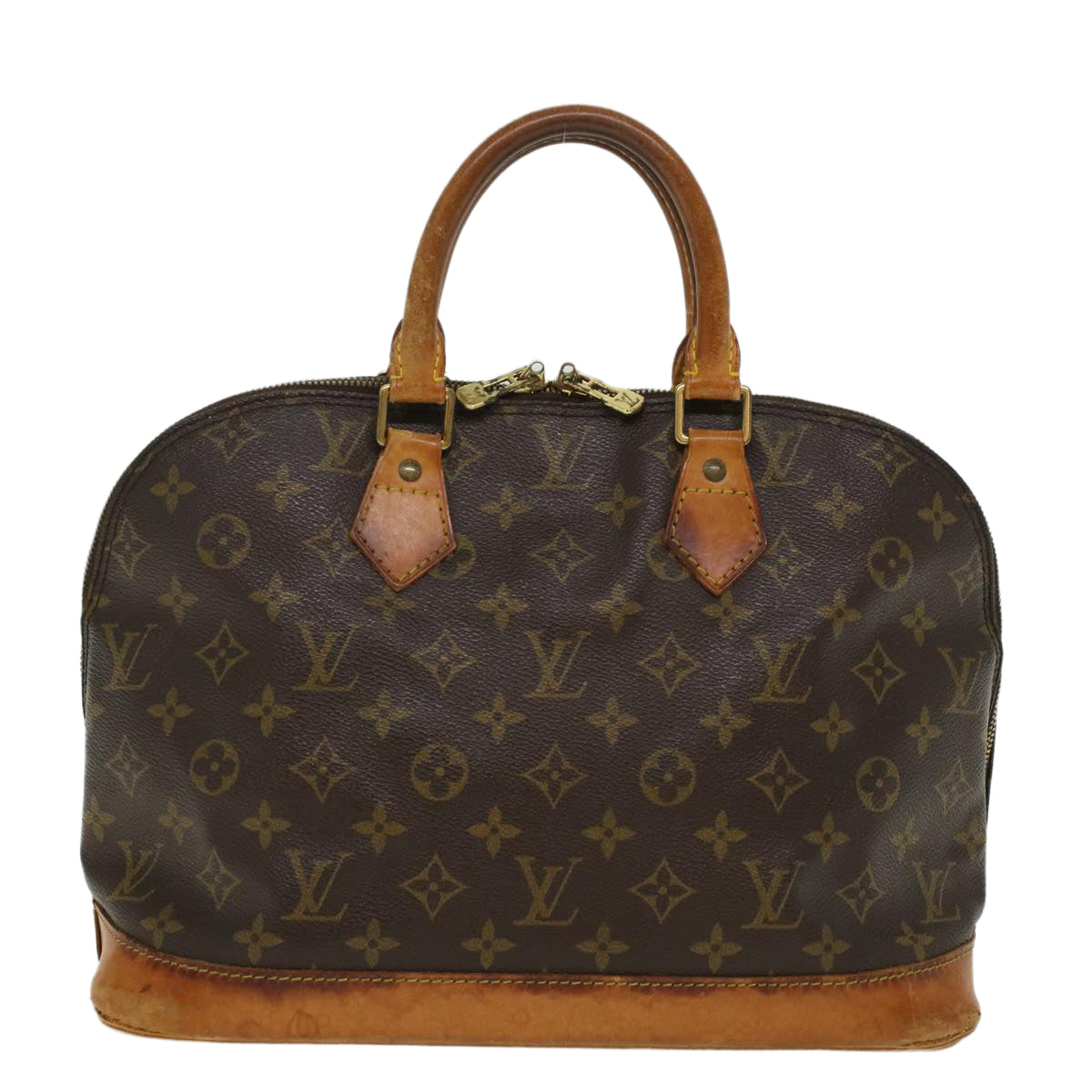 LOUIS VUITTON Monogram Alma Hand Bag M51130 LV Auth 45613