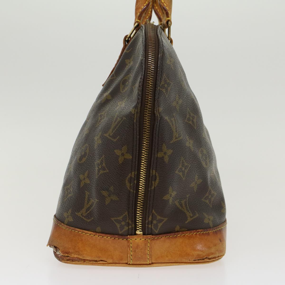 LOUIS VUITTON Monogram Alma Hand Bag M51130 LV Auth 45613