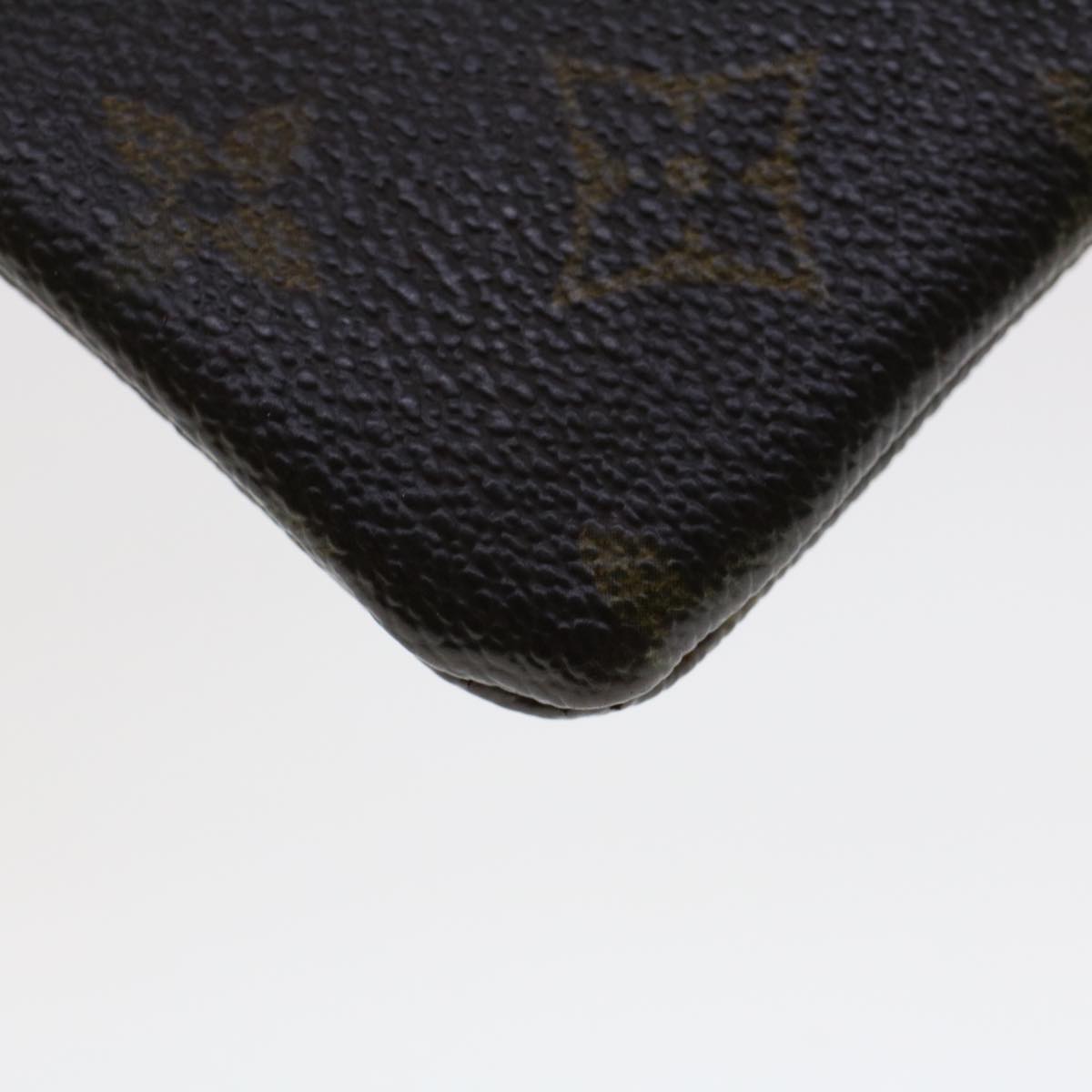 LOUIS VUITTON Monogram Pochette Cles Coin Purse M62650 LV Auth 45623