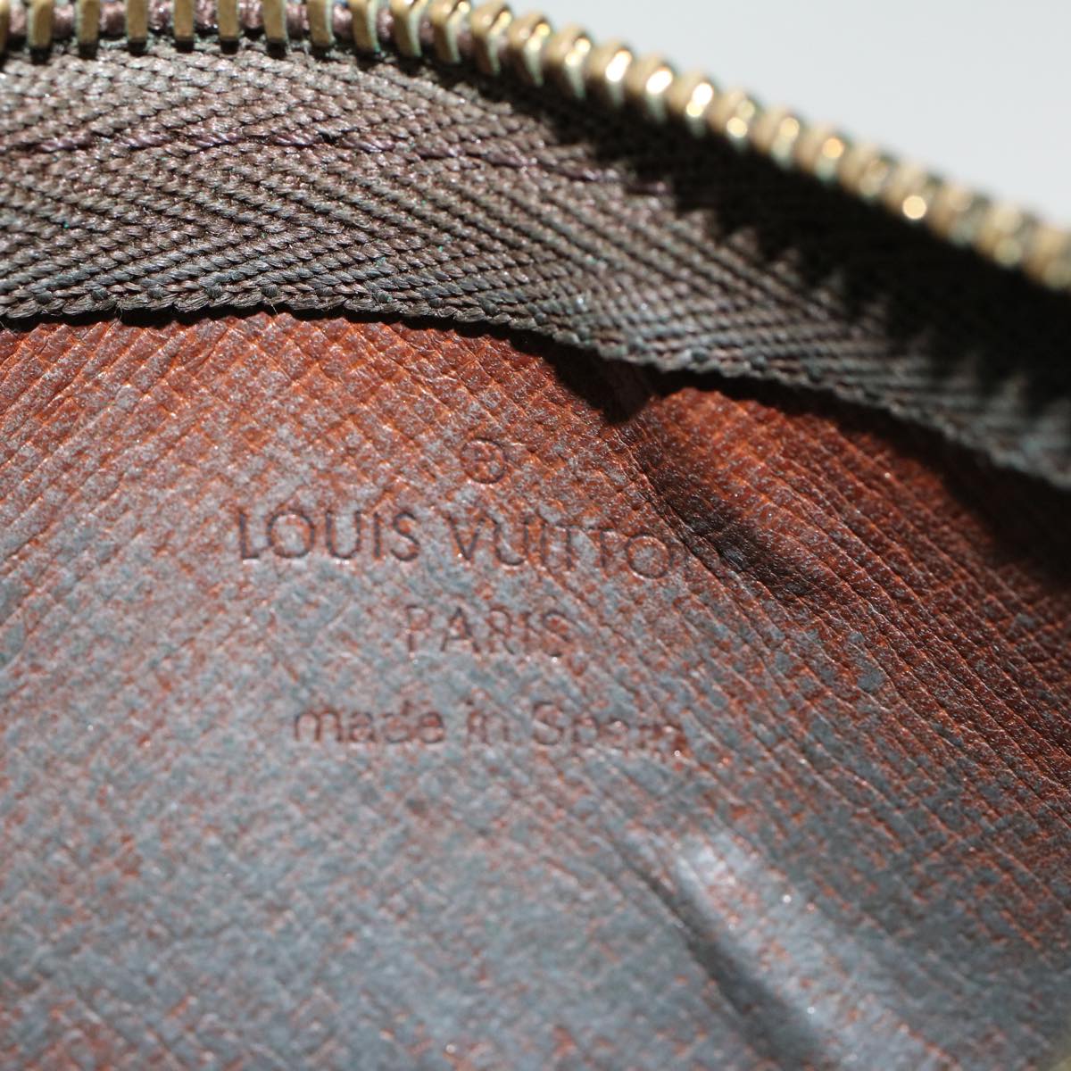 LOUIS VUITTON Monogram Pochette Cles Coin Purse M62650 LV Auth 45623