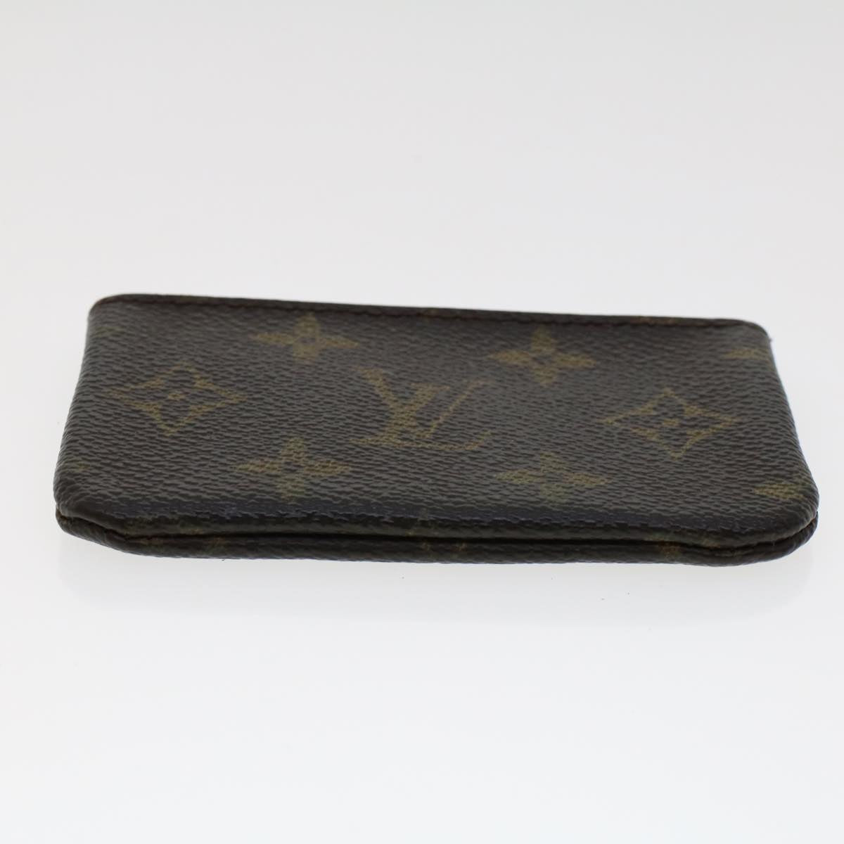 LOUIS VUITTON Monogram Pochette Cles Coin Purse M62650 LV Auth 45623