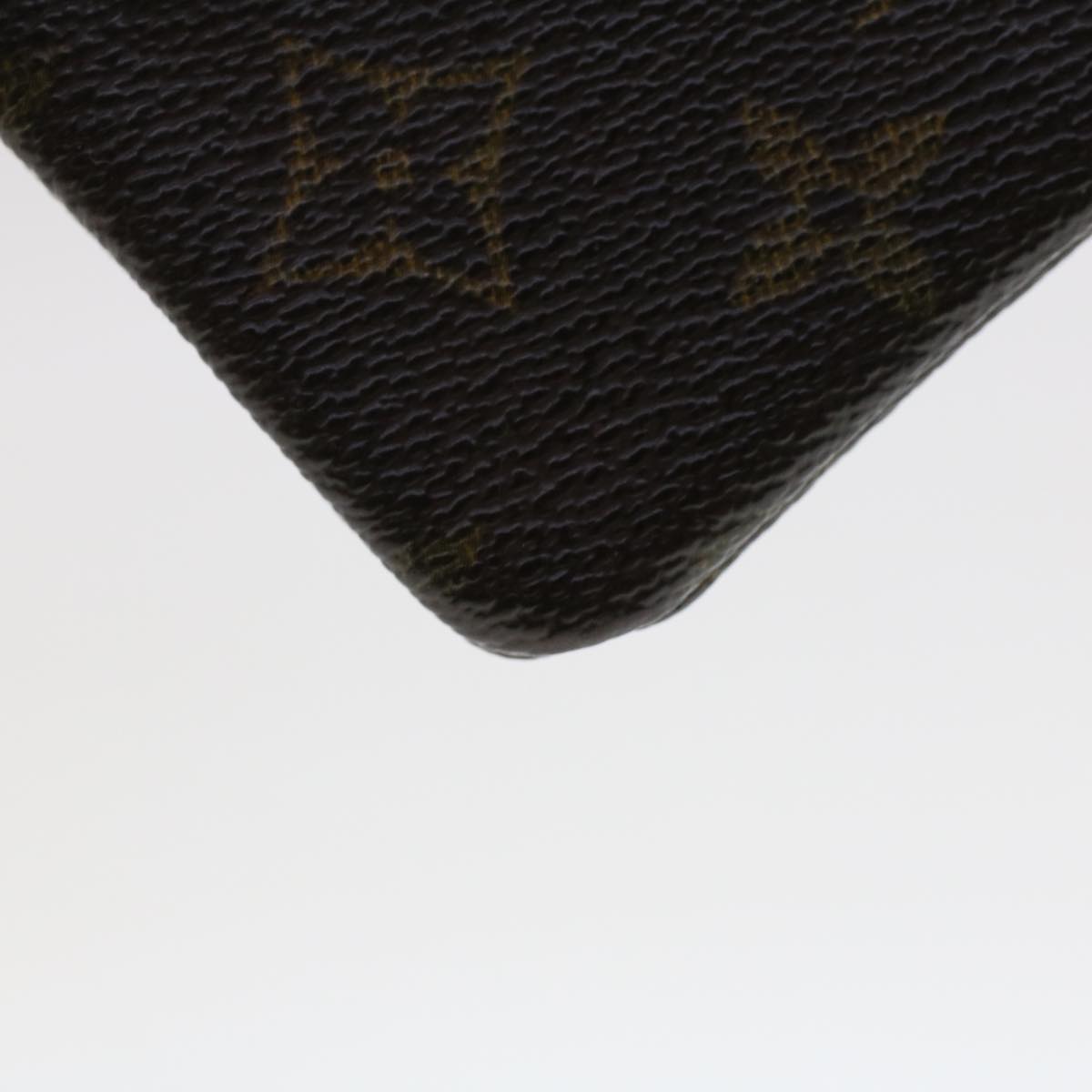 LOUIS VUITTON Monogram Pochette Cles Coin Purse M62650 LV Auth 45623