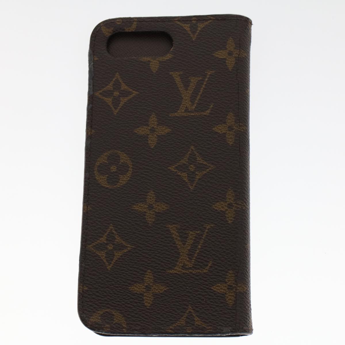 LOUIS VUITTON Monogram Cell Phone Case 4Set LV Auth 45626