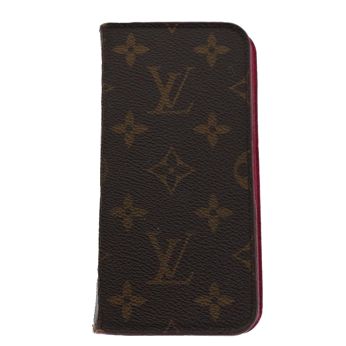 LOUIS VUITTON Monogram Cell Phone Case 4Set LV Auth 45626