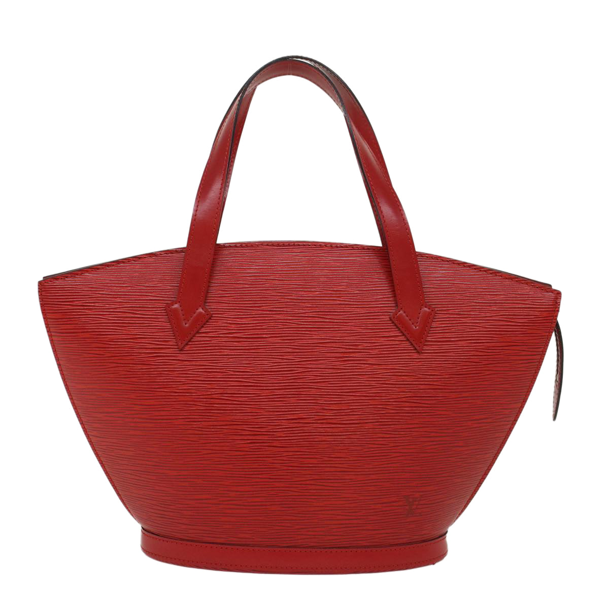 LOUIS VUITTON Epi Saint Jacques Hand Bag Red M52277 LV Auth 45680