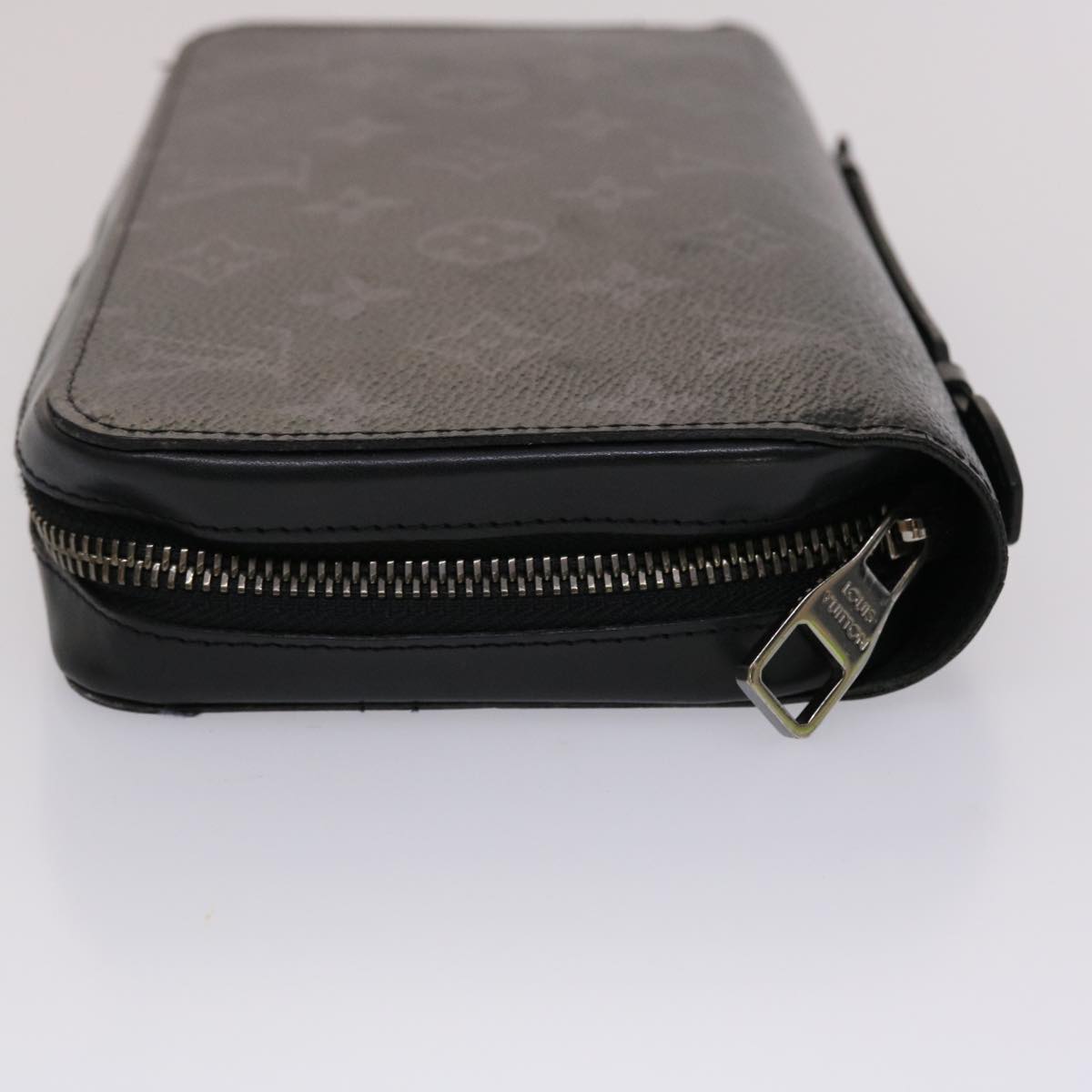 LOUIS VUITTON Monogram Eclipse Zippy XL Travel Case M61698 LV Auth 45688