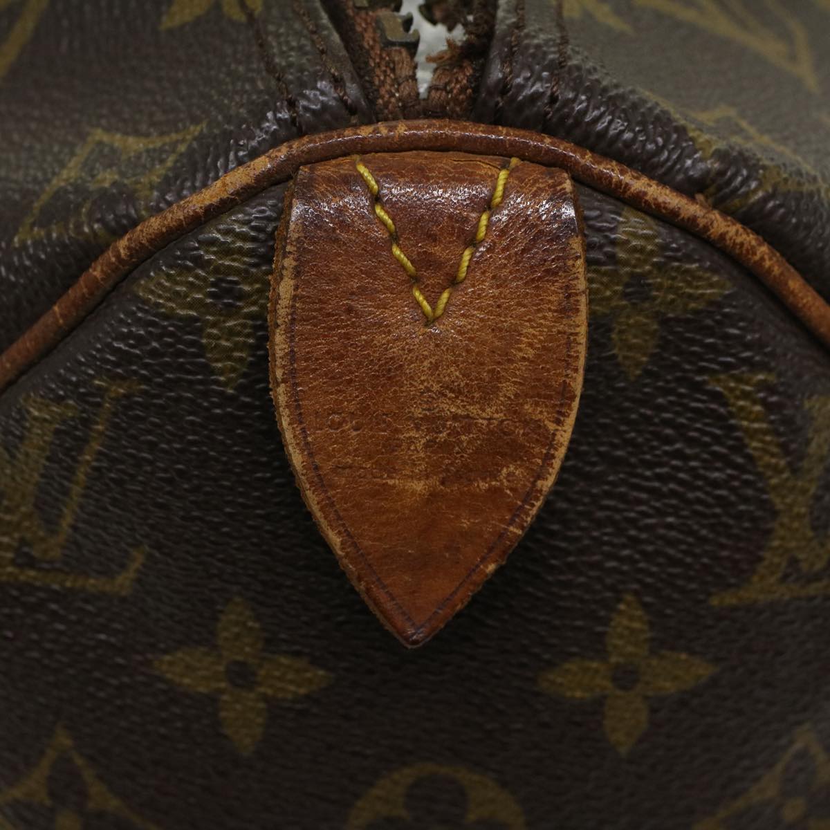 LOUIS VUITTON Monogram Speedy 40 Hand Bag M41522 LV Auth 45692