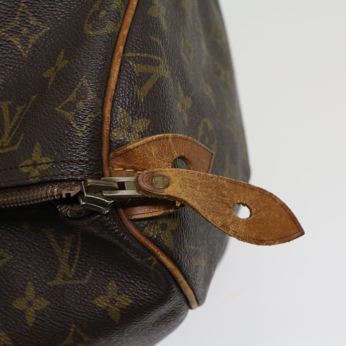 LOUIS VUITTON Monogram Speedy 40 Hand Bag M41522 LV Auth 45692