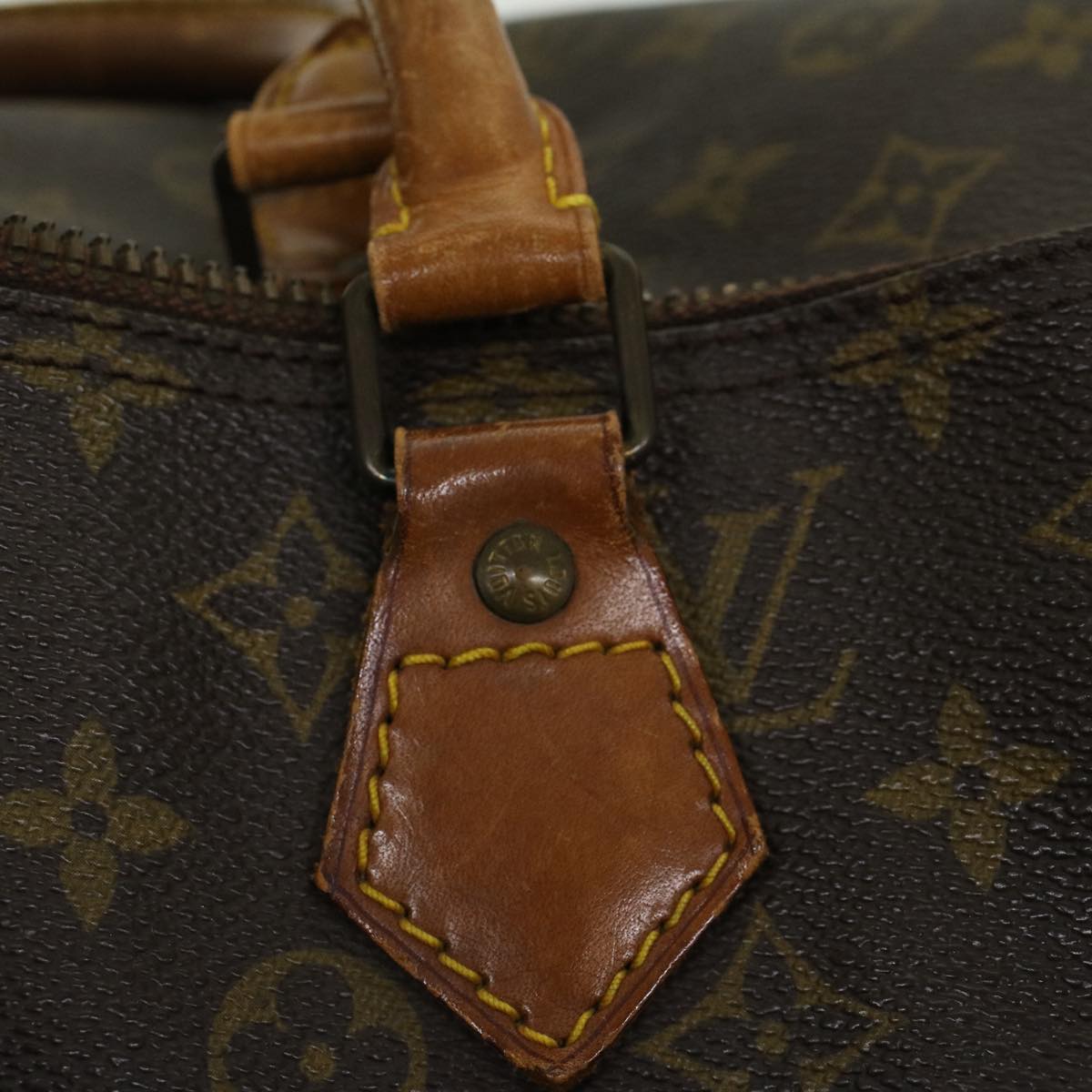 LOUIS VUITTON Monogram Speedy 40 Hand Bag M41522 LV Auth 45692