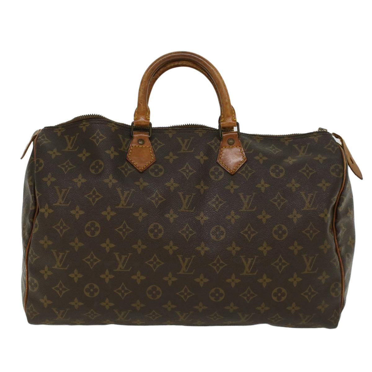 LOUIS VUITTON Monogram Speedy 40 Hand Bag M41522 LV Auth 45692