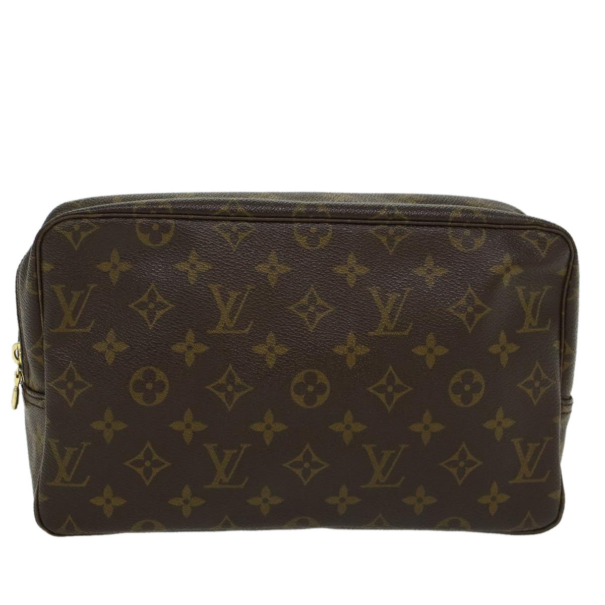 LOUIS VUITTON Monogram Trousse Toilette 28 Clutch Bag M47522 LV Auth 45693