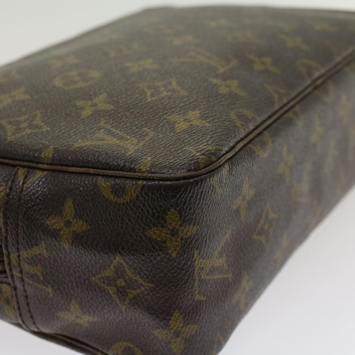 LOUIS VUITTON Monogram Trousse Toilette 28 Clutch Bag M47522 LV Auth 45693