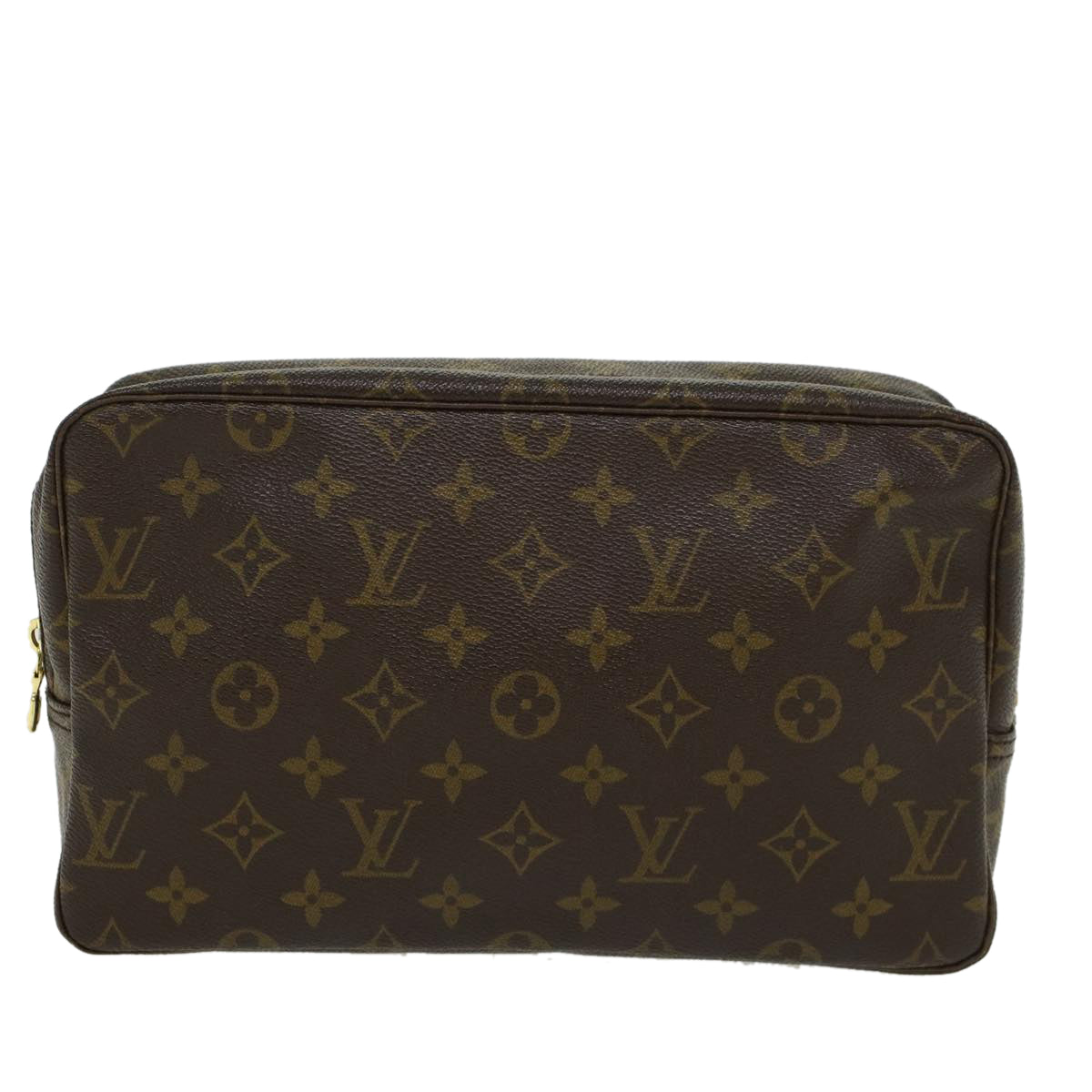 LOUIS VUITTON Monogram Trousse Toilette 28 Clutch Bag M47522 LV Auth 45693