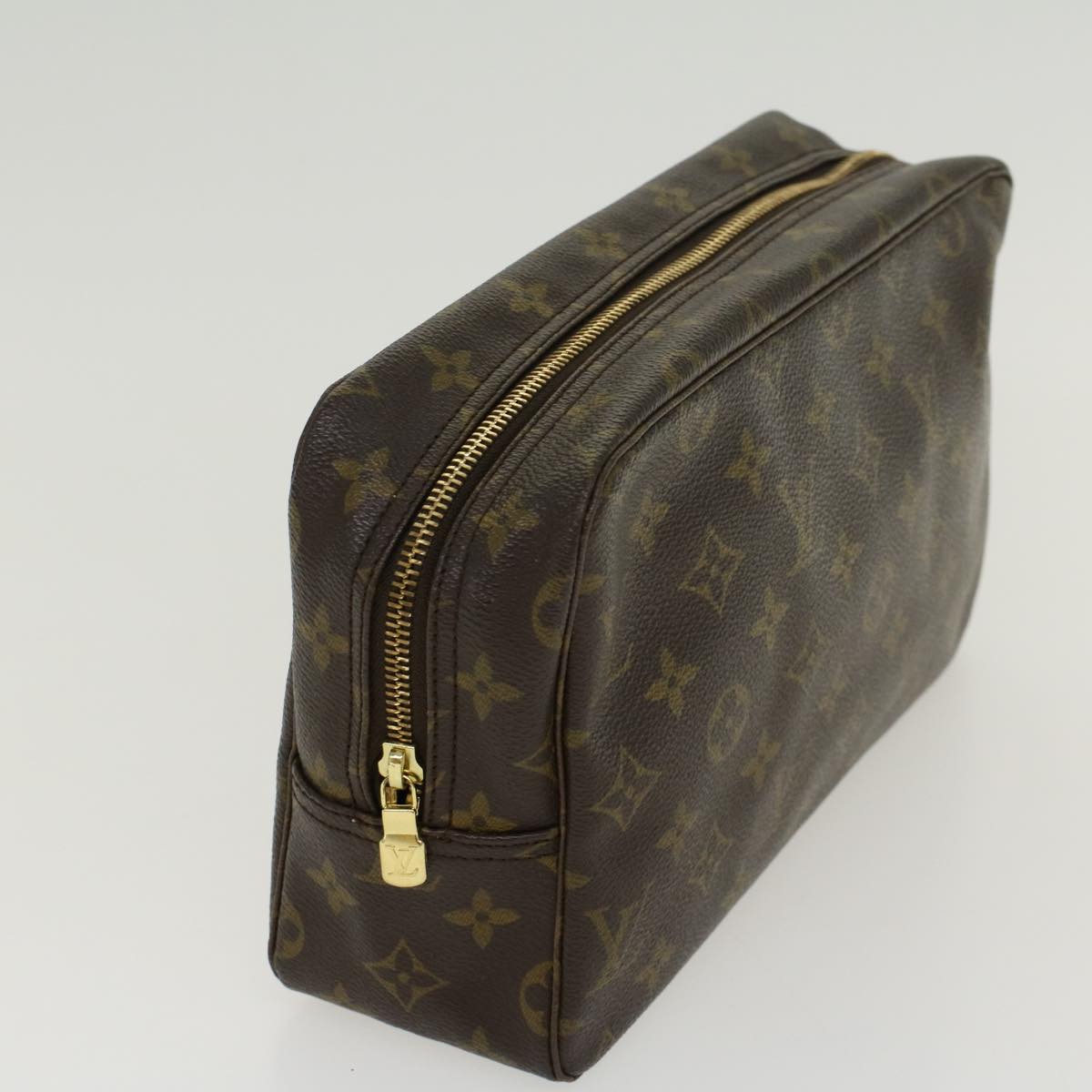 LOUIS VUITTON Monogram Trousse Toilette 28 Clutch Bag M47522 LV Auth 45693