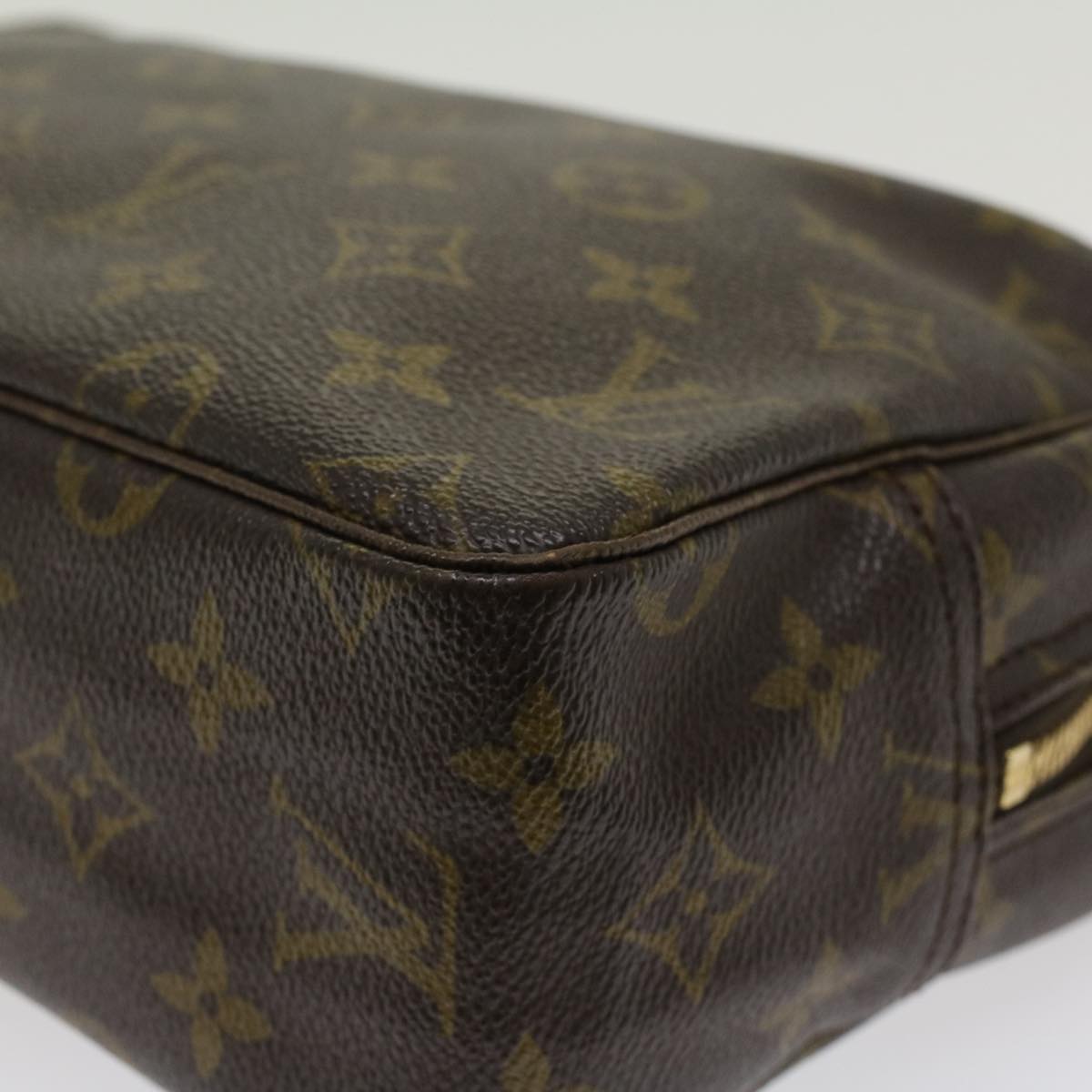 LOUIS VUITTON Monogram Trousse Toilette 28 Clutch Bag M47522 LV Auth 45693