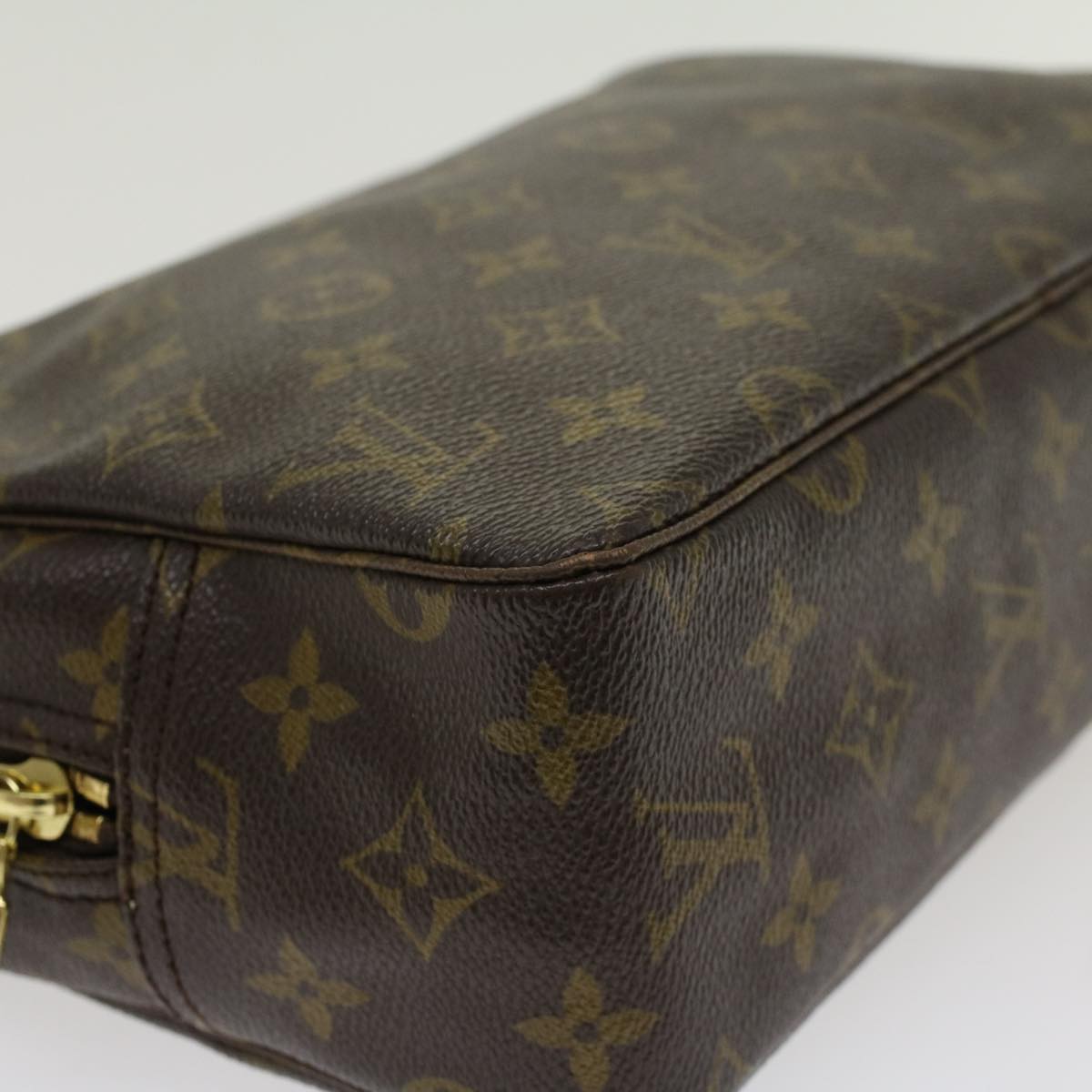 LOUIS VUITTON Monogram Trousse Toilette 28 Clutch Bag M47522 LV Auth 45693