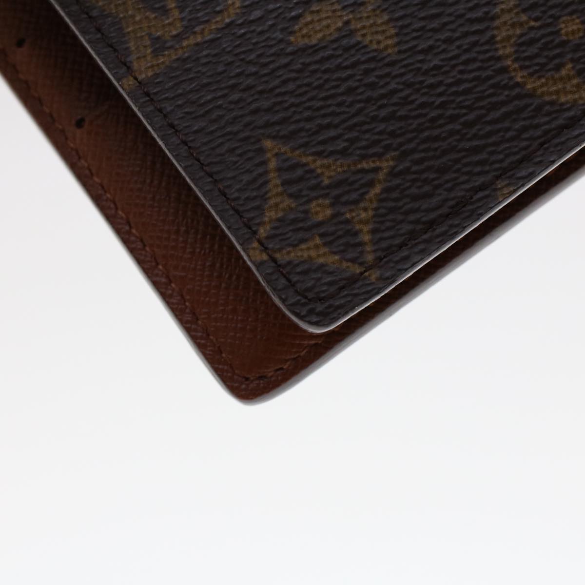 LOUIS VUITTON Monogram Portefeuille Marco Bifold Wallet M61675 LV Auth 45694