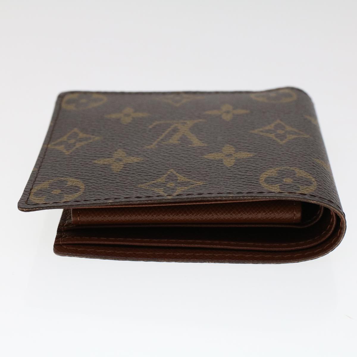 LOUIS VUITTON Monogram Portefeuille Marco Bifold Wallet M61675 LV Auth 45694