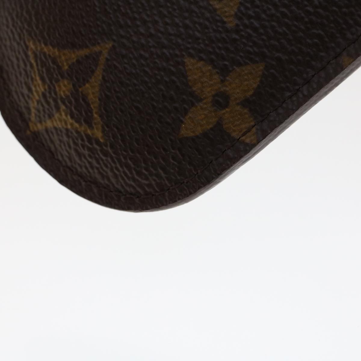 LOUIS VUITTON Monogram Etui Lunette Rabat Glasses Case M62970 LV Auth 45695