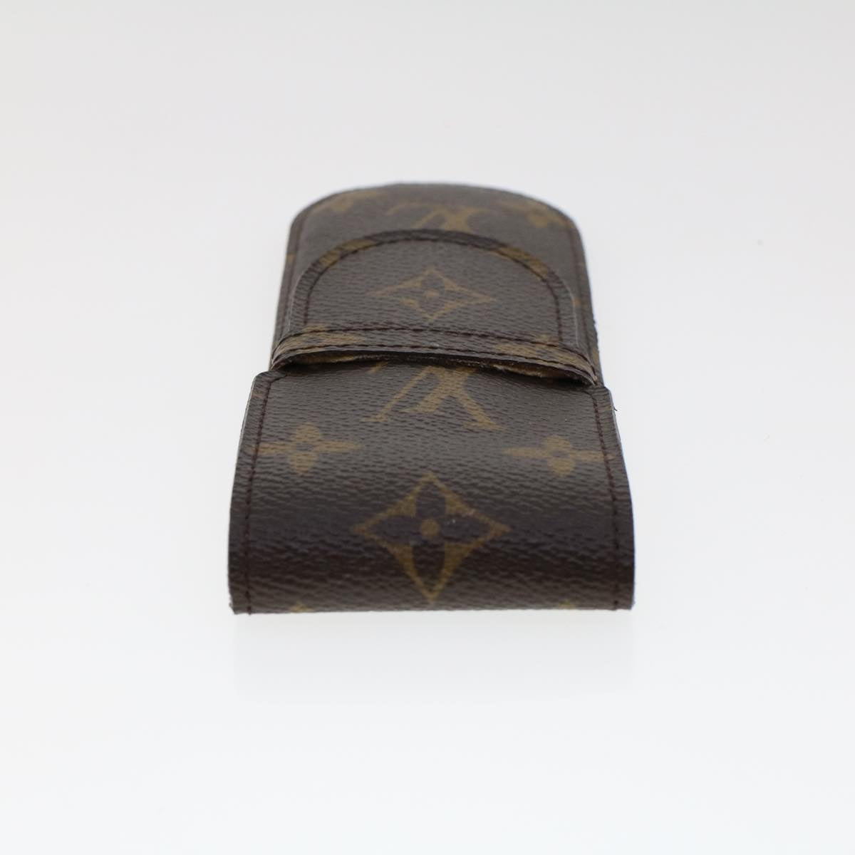 LOUIS VUITTON Monogram Etui Lunette Rabat Glasses Case M62970 LV Auth 45695