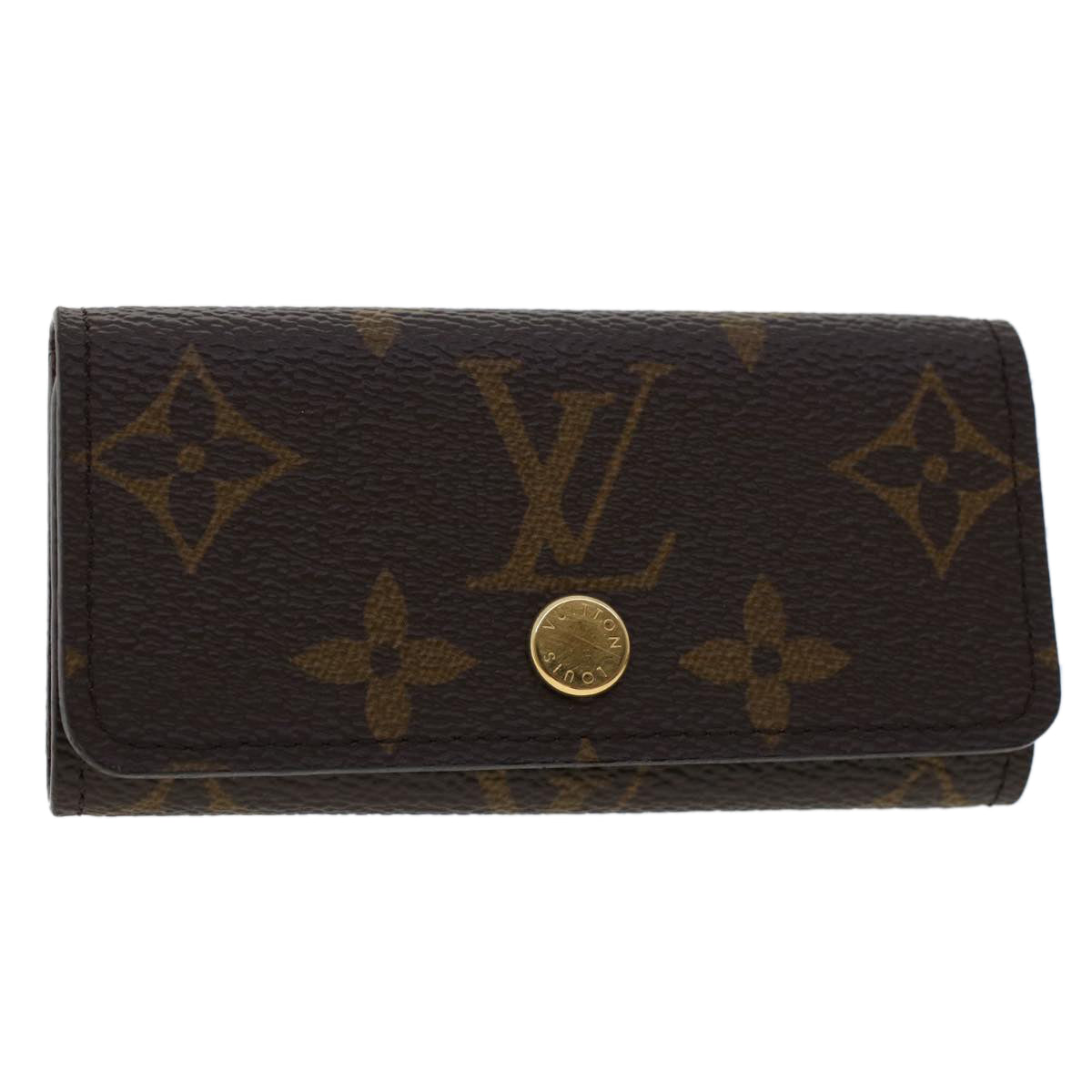 LOUIS VUITTON Monogram Multicles 4 Key Case M69517 LV Auth 45700