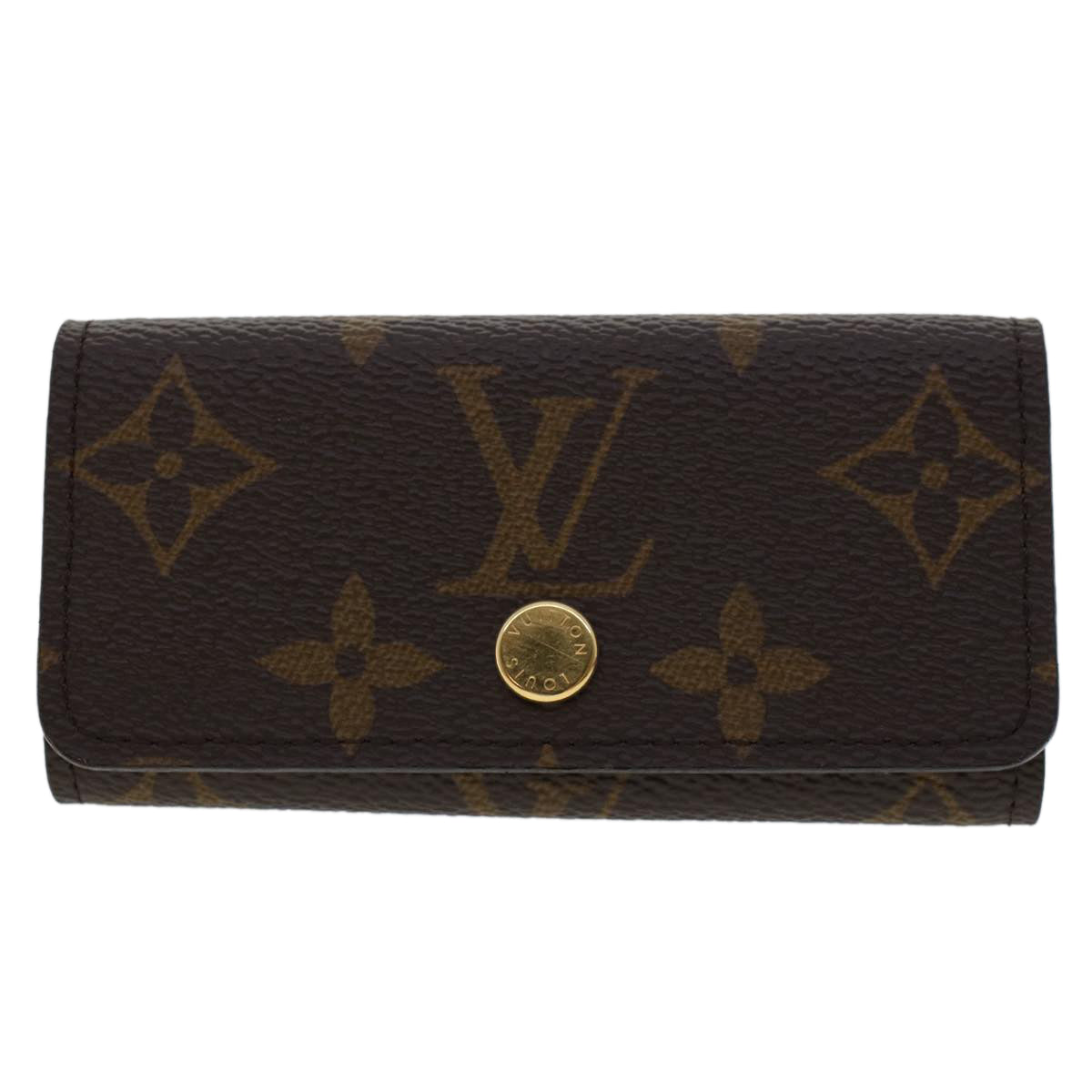 LOUIS VUITTON Monogram Multicles 4 Key Case M69517 LV Auth 45700