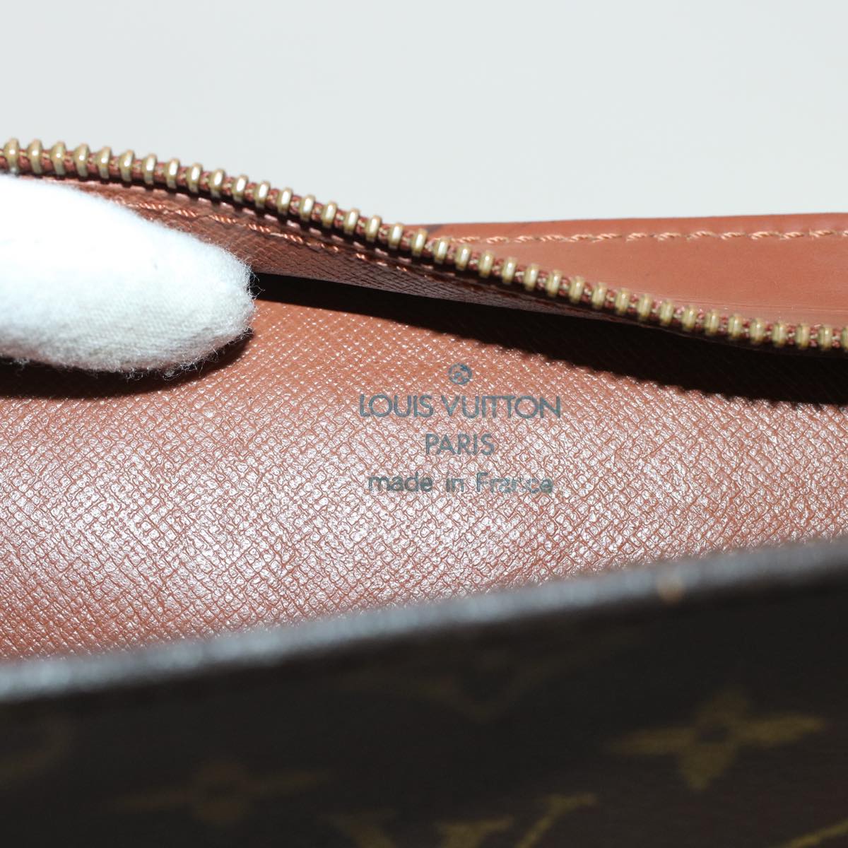 LOUIS VUITTON Monogram Pochette Homme Clutch Bag M51795 LV Auth 45702