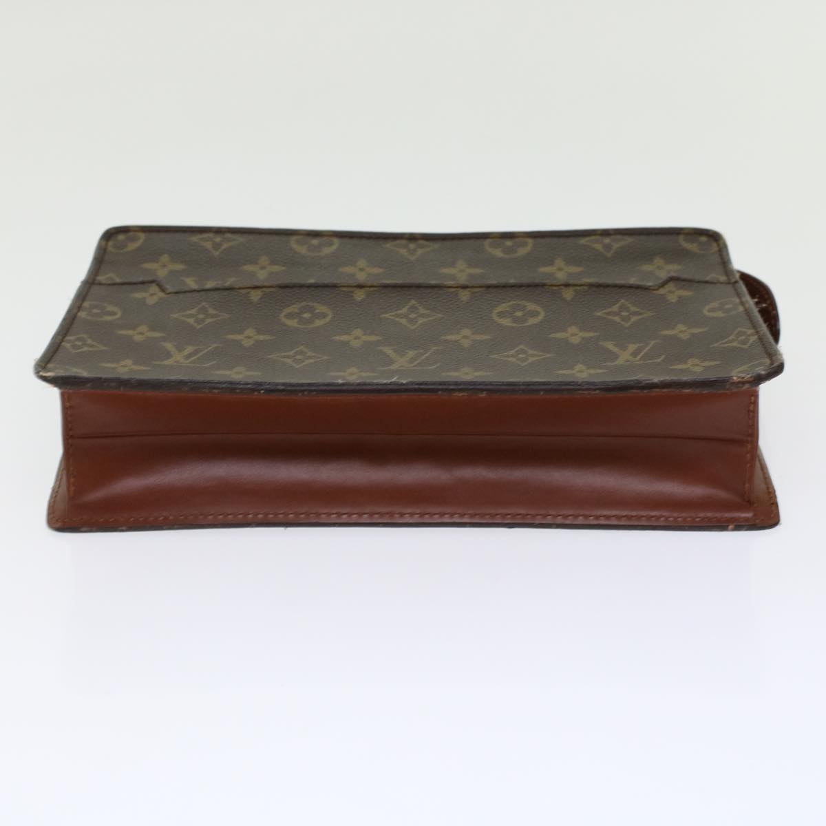 LOUIS VUITTON Monogram Pochette Homme Clutch Bag M51795 LV Auth 45702