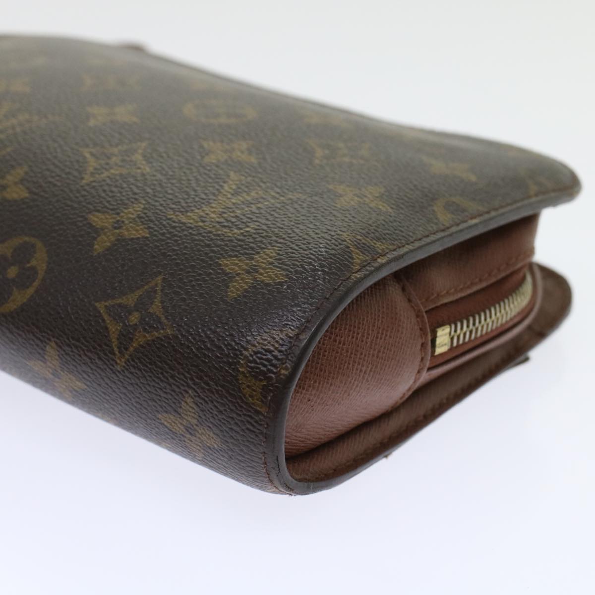 LOUIS VUITTON Monogram Orsay Clutch Bag M51790 LV Auth 45732