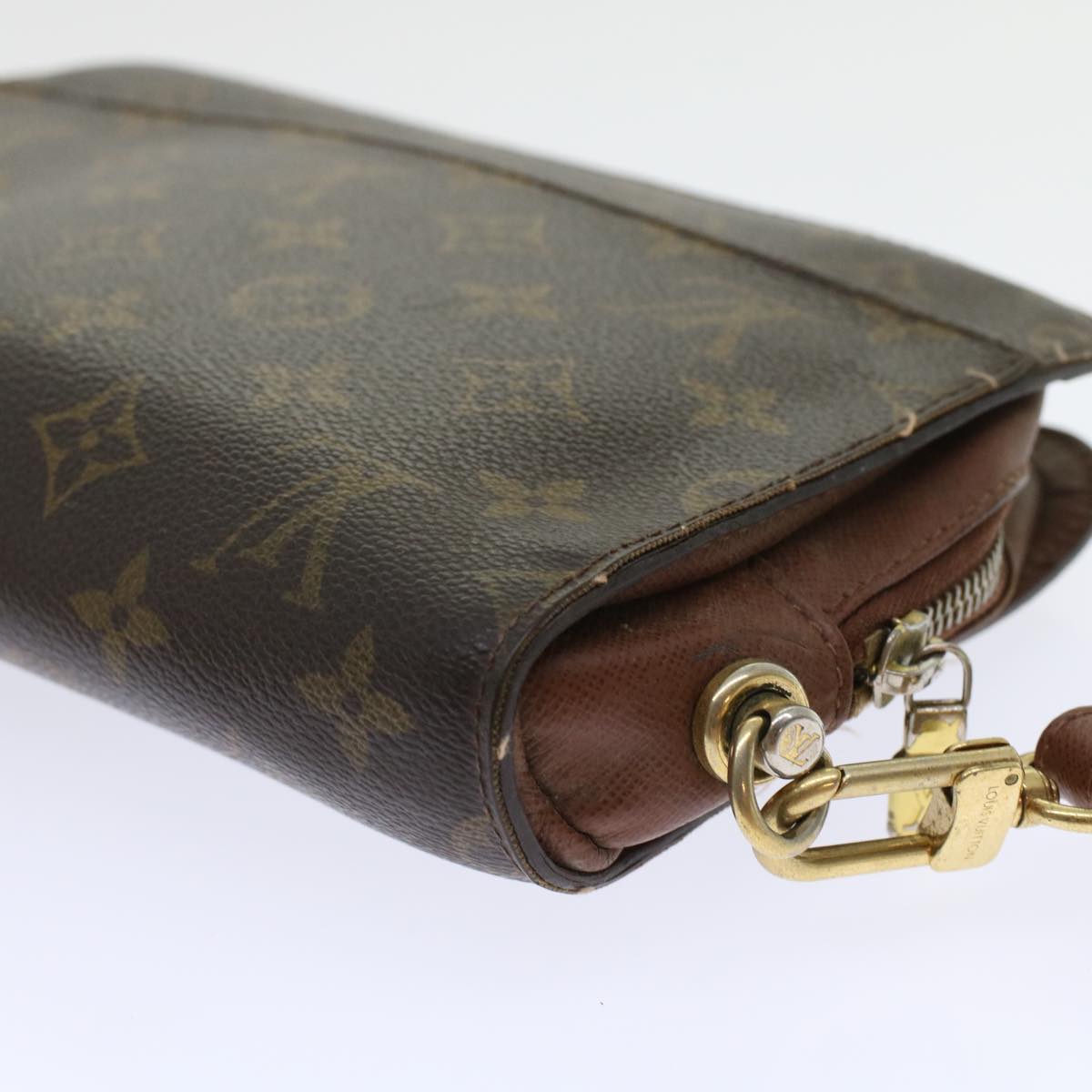 LOUIS VUITTON Monogram Orsay Clutch Bag M51790 LV Auth 45732