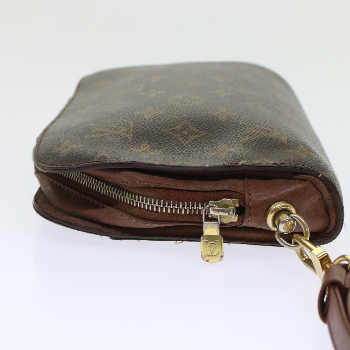 LOUIS VUITTON Monogram Orsay Clutch Bag M51790 LV Auth 45732