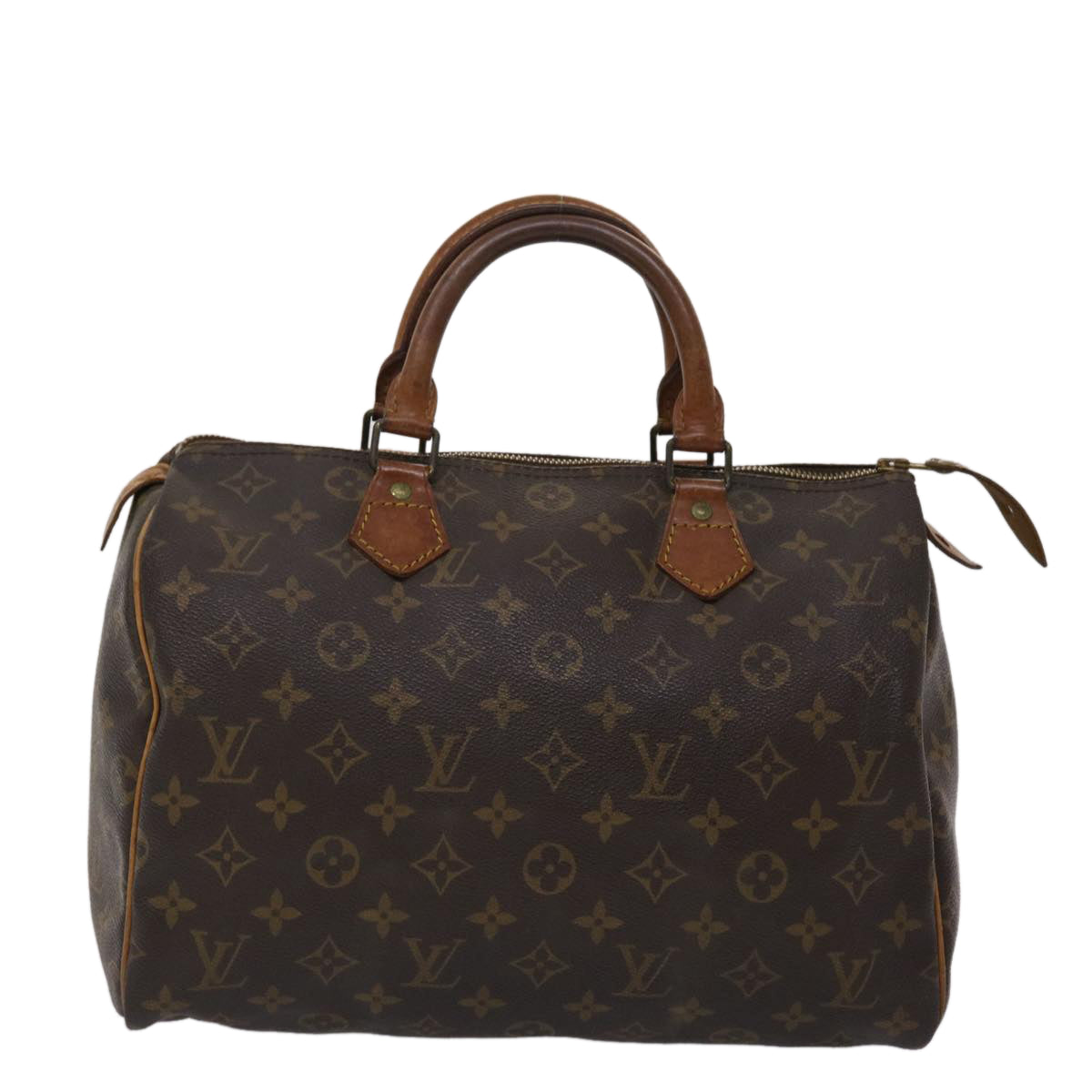 LOUIS VUITTON Monogram Speedy 30 Hand Bag M41526 LV Auth 45750