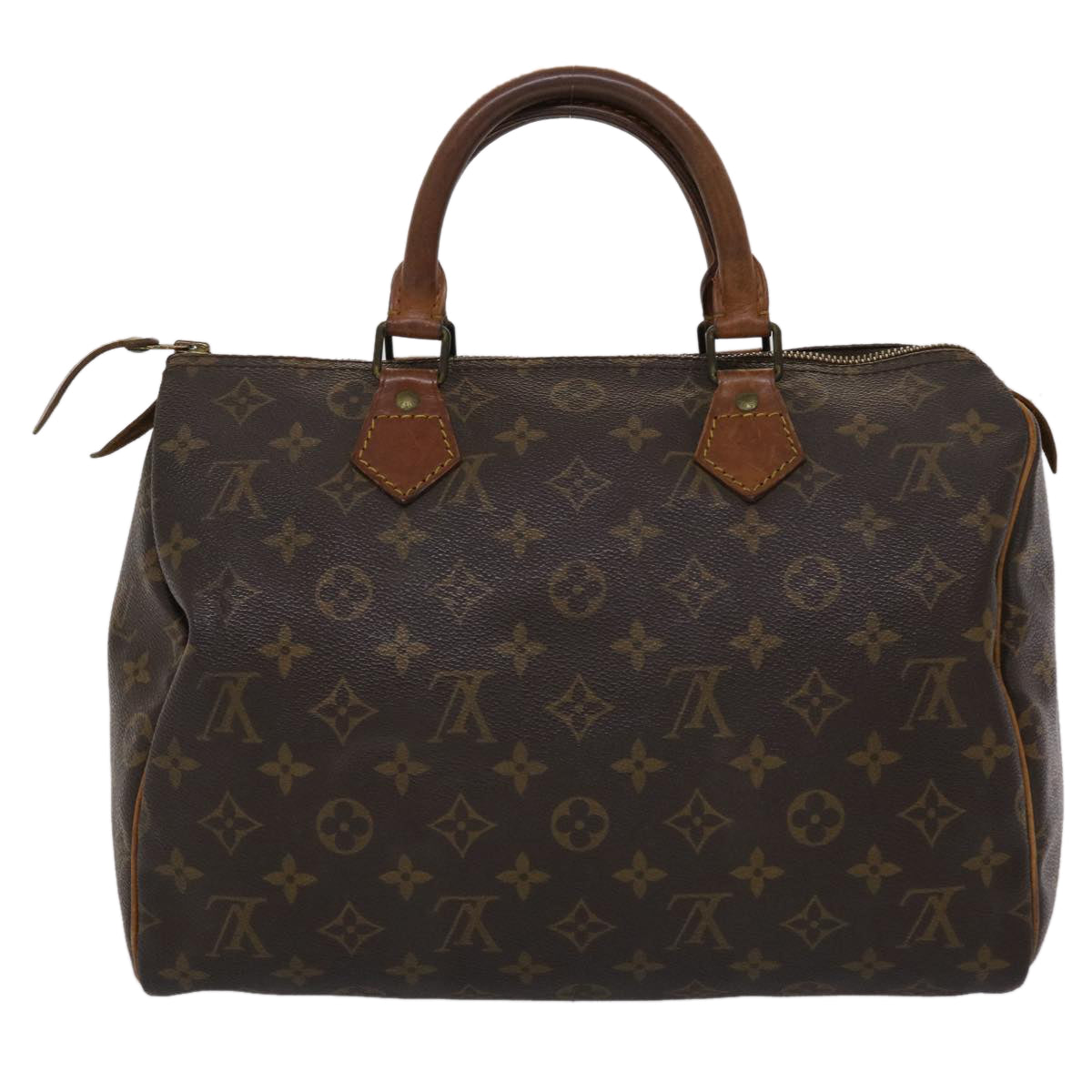 LOUIS VUITTON Monogram Speedy 30 Hand Bag M41526 LV Auth 45750