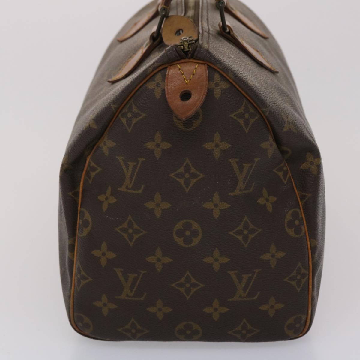 LOUIS VUITTON Monogram Speedy 30 Hand Bag M41526 LV Auth 45750