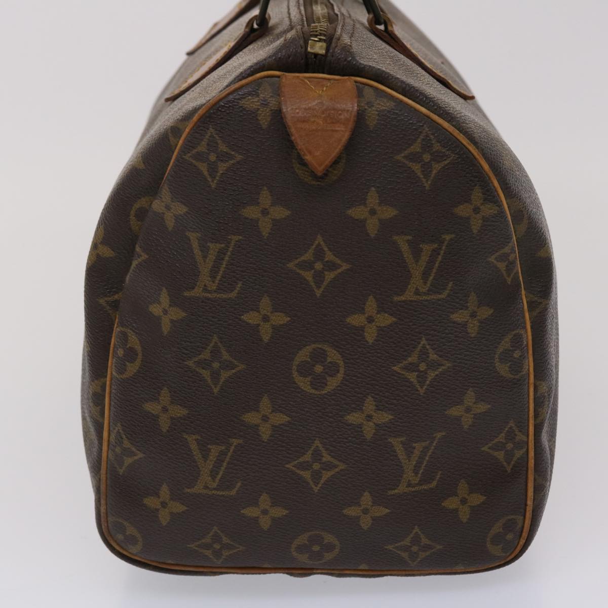 LOUIS VUITTON Monogram Speedy 30 Hand Bag M41526 LV Auth 45750