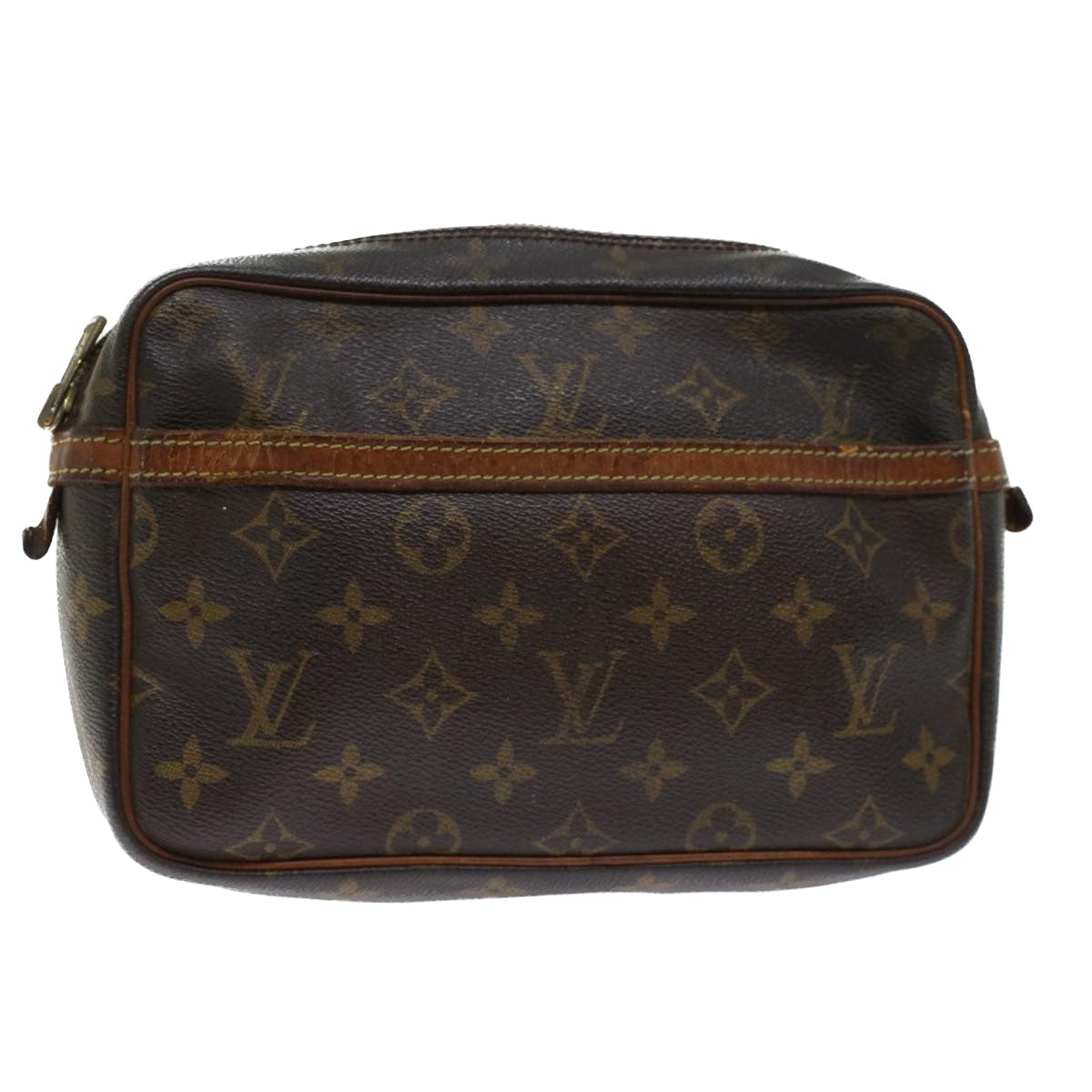 LOUIS VUITTON Monogram Compiegne 23 Clutch Bag M51847 LV Auth 45763