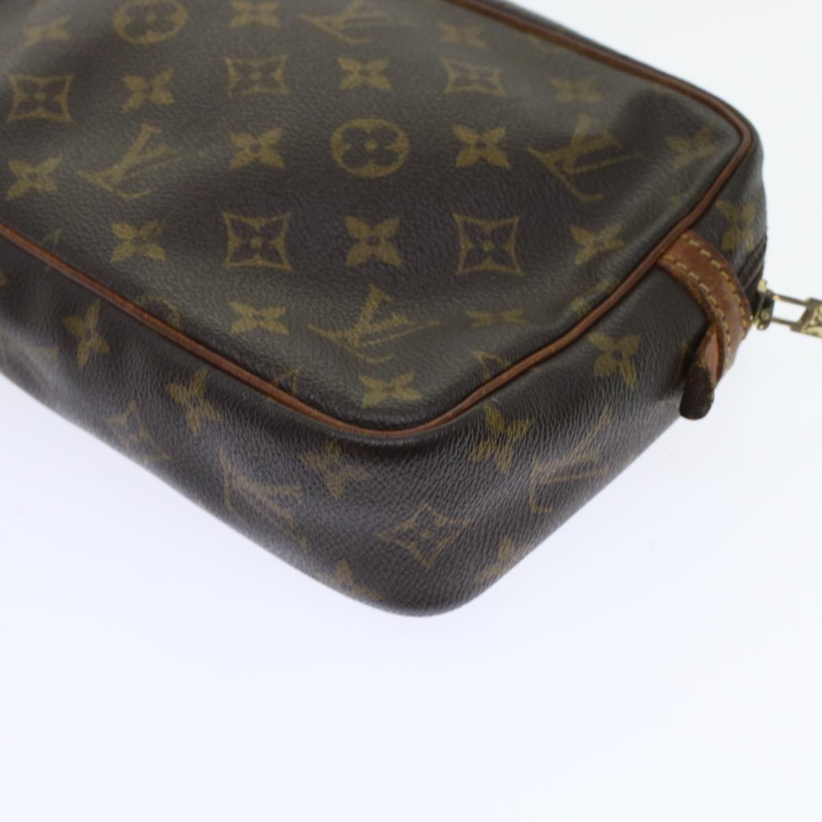 LOUIS VUITTON Monogram Compiegne 23 Clutch Bag M51847 LV Auth 45763