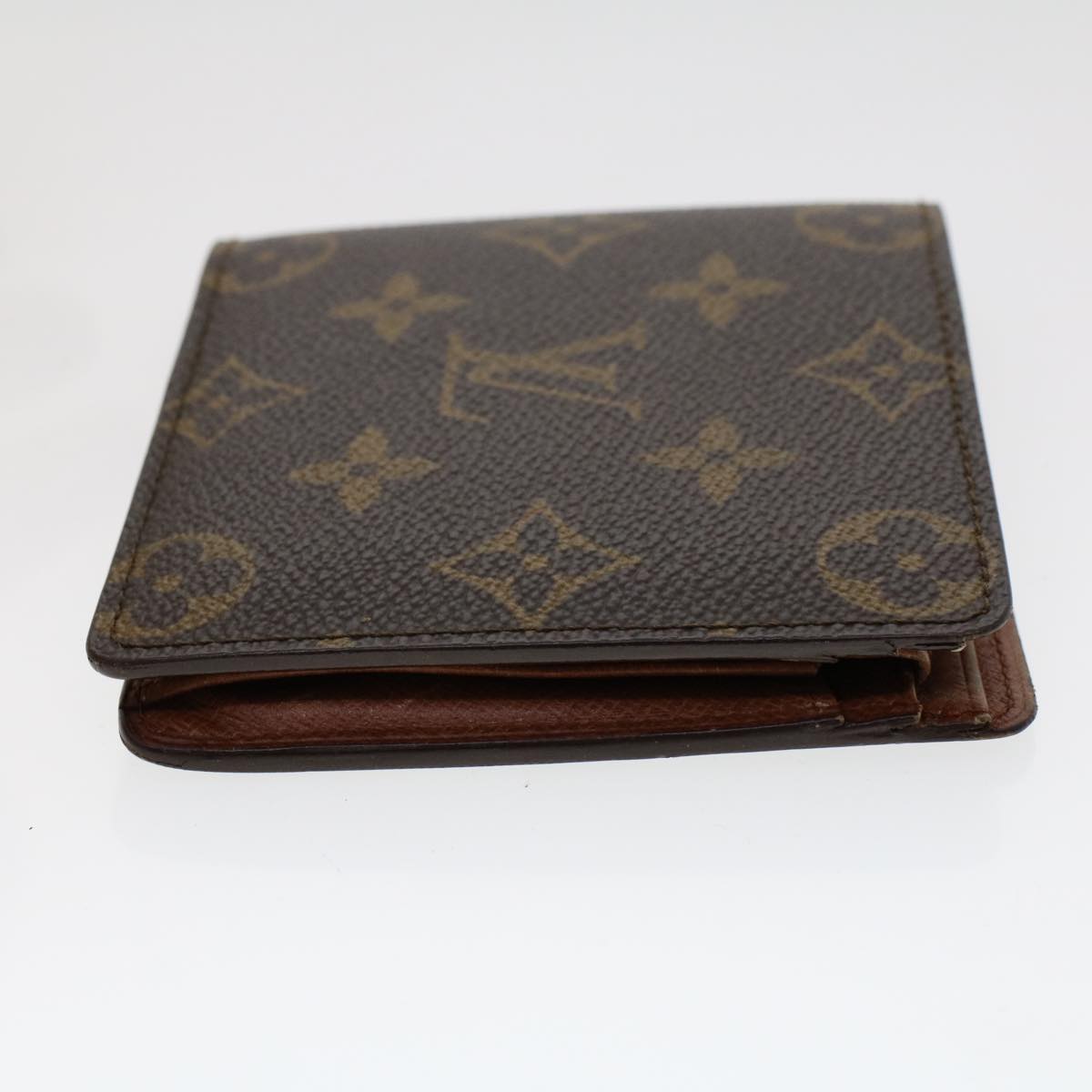 LOUIS VUITTON Monogram Bifold Wallet LV Auth 45768