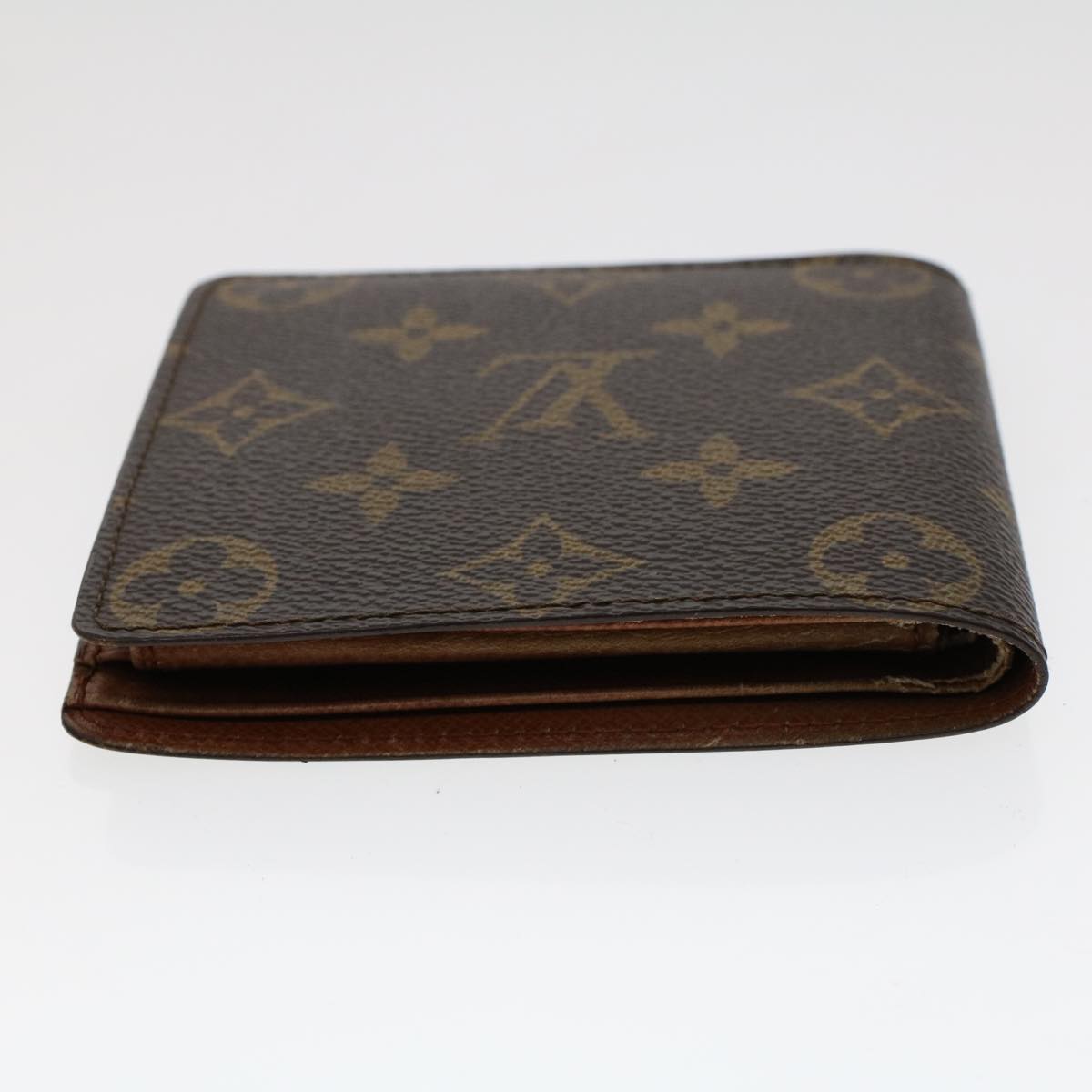 LOUIS VUITTON Monogram Bifold Wallet LV Auth 45768