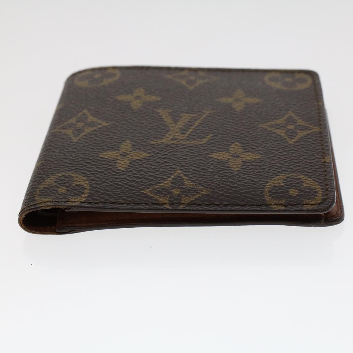 LOUIS VUITTON Monogram Bifold Wallet LV Auth 45768