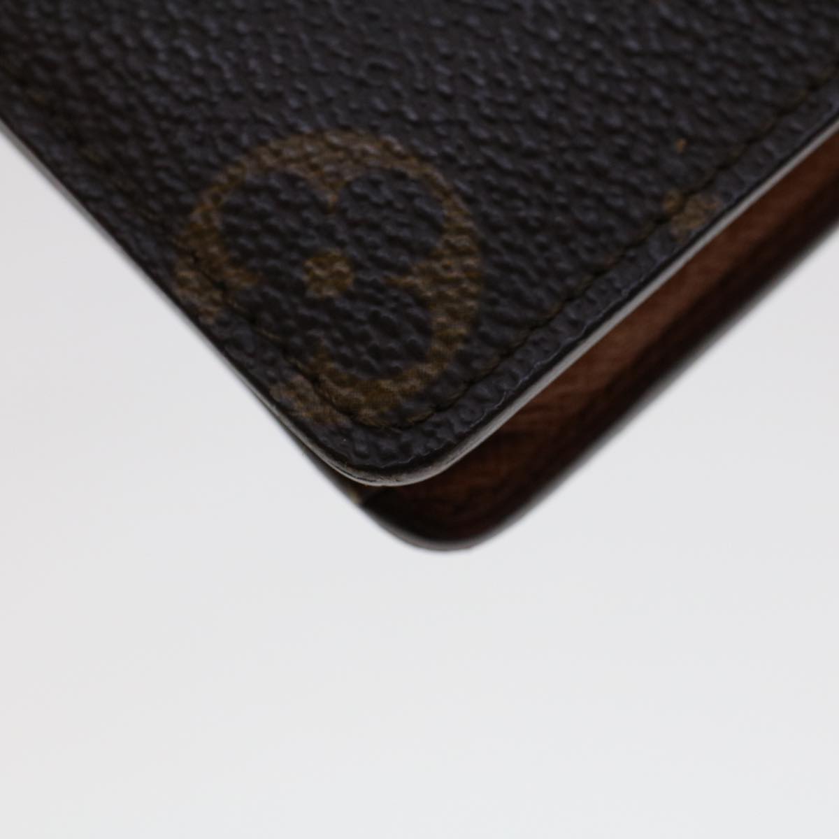 LOUIS VUITTON Monogram Bifold Wallet LV Auth 45768