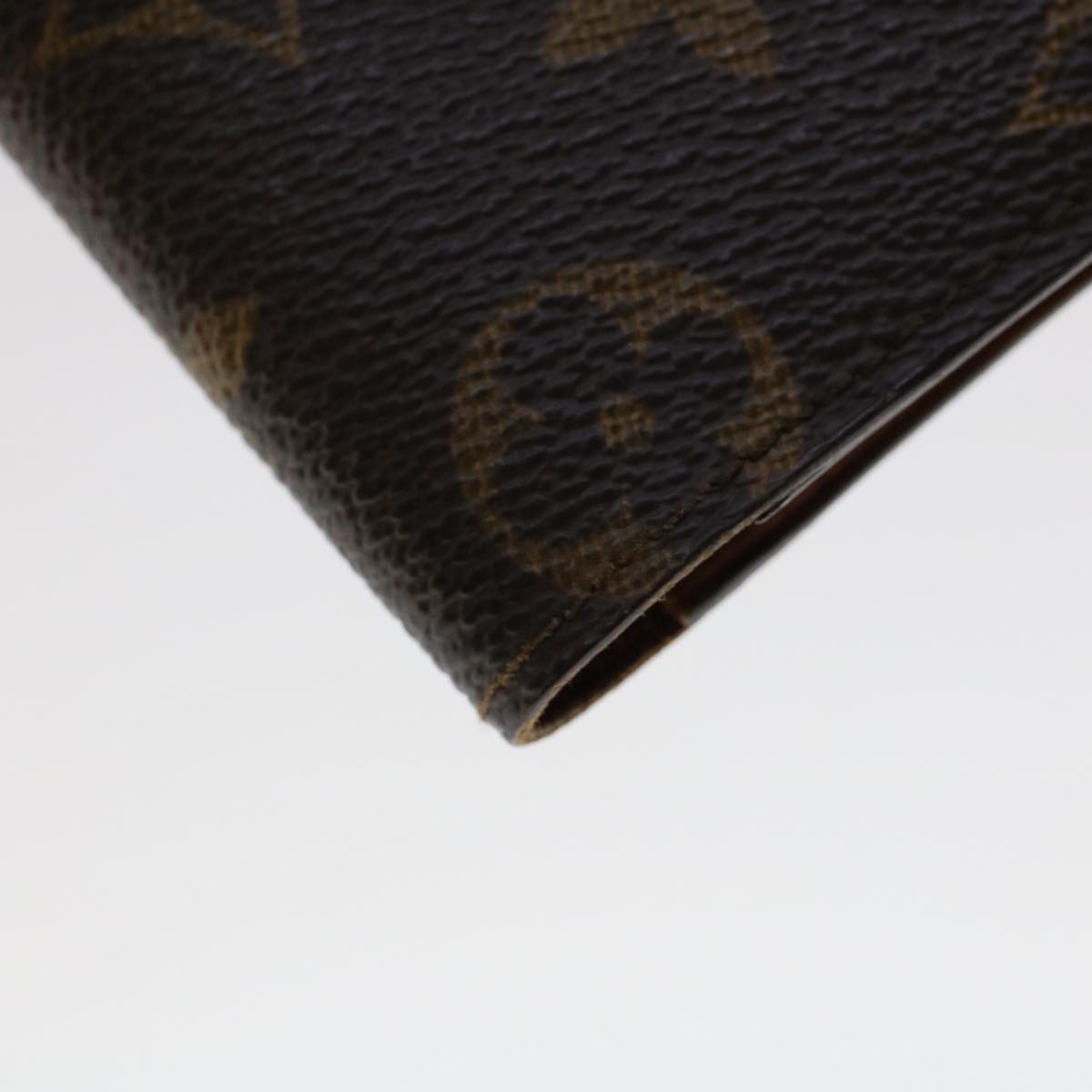 LOUIS VUITTON Monogram Bifold Wallet LV Auth 45768