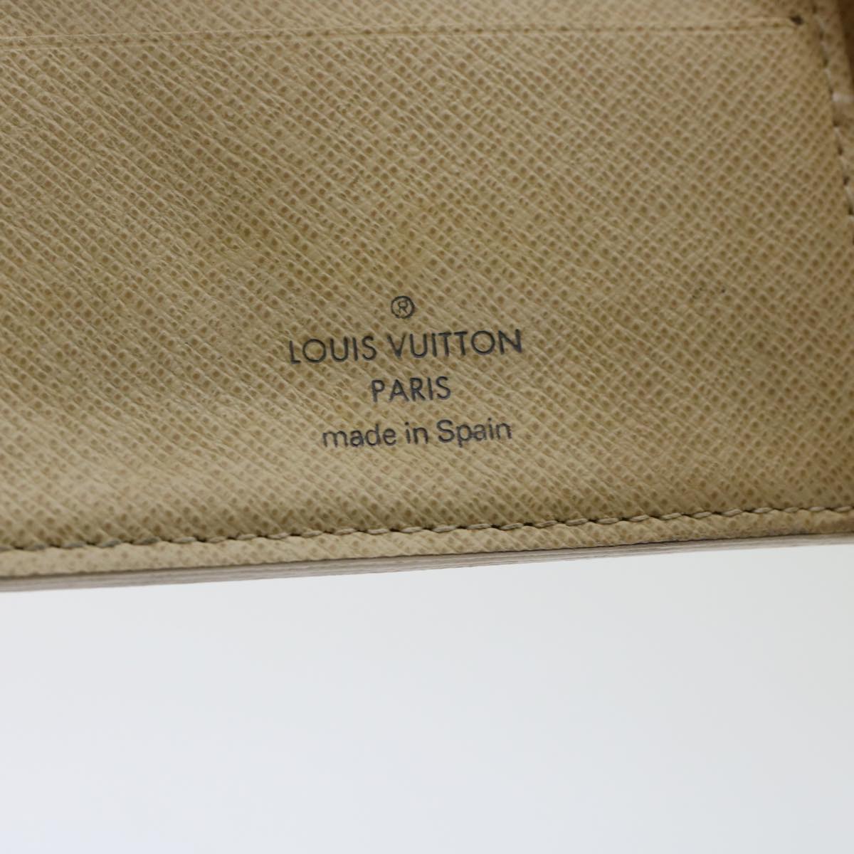 LOUIS VUITTON Damier Azur Porte Feuille Marco Bifold Wallet N60018 Auth 45769