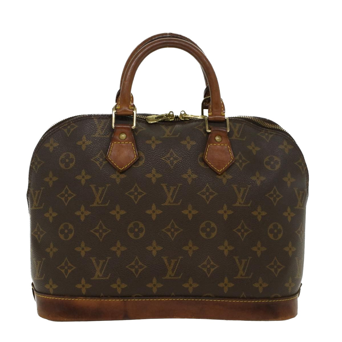 LOUIS VUITTON Monogram Alma Hand Bag M51130 LV Auth 45774