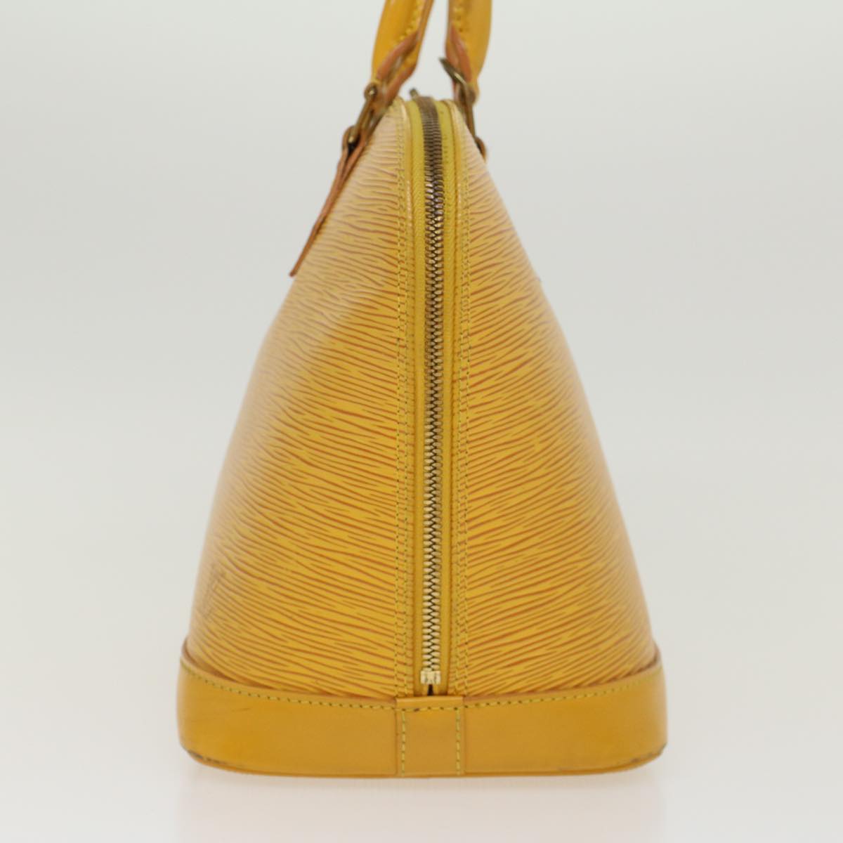 LOUIS VUITTON Epi Alma Hand Bag Tassili Yellow M52149 LV Auth 45781