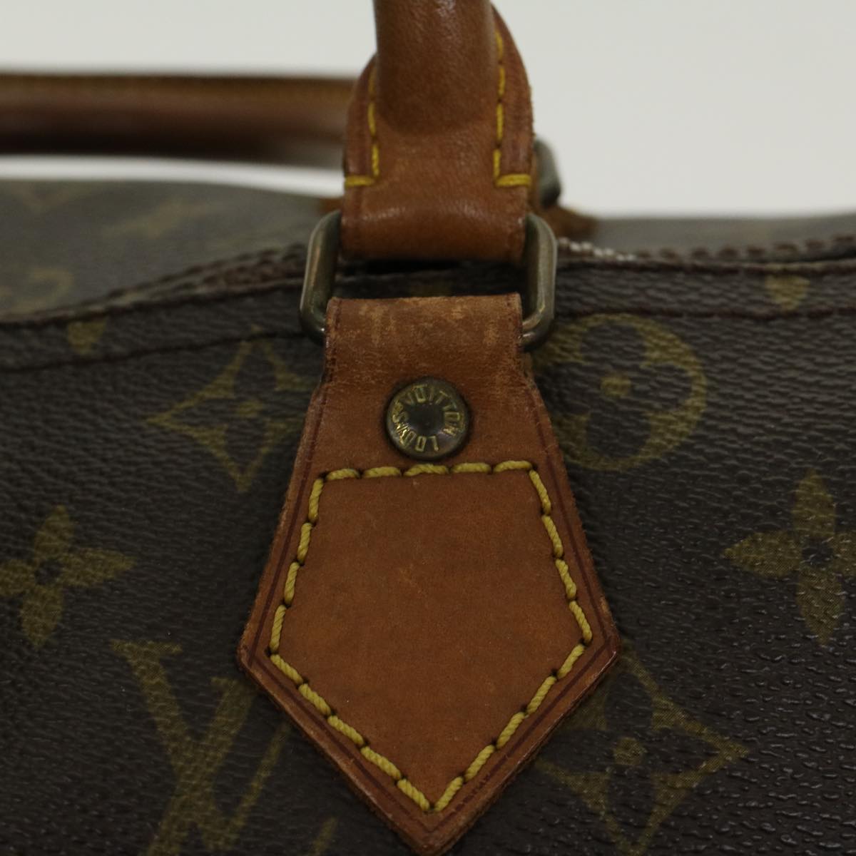 LOUIS VUITTON Monogram Speedy 30 Hand Bag M41526 LV Auth 45782